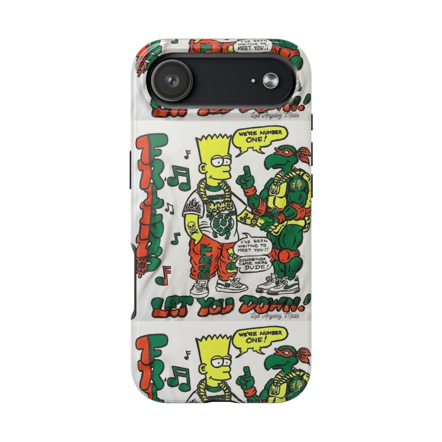 Los Angelez Made x Bart & TMNT Tough Phone Case