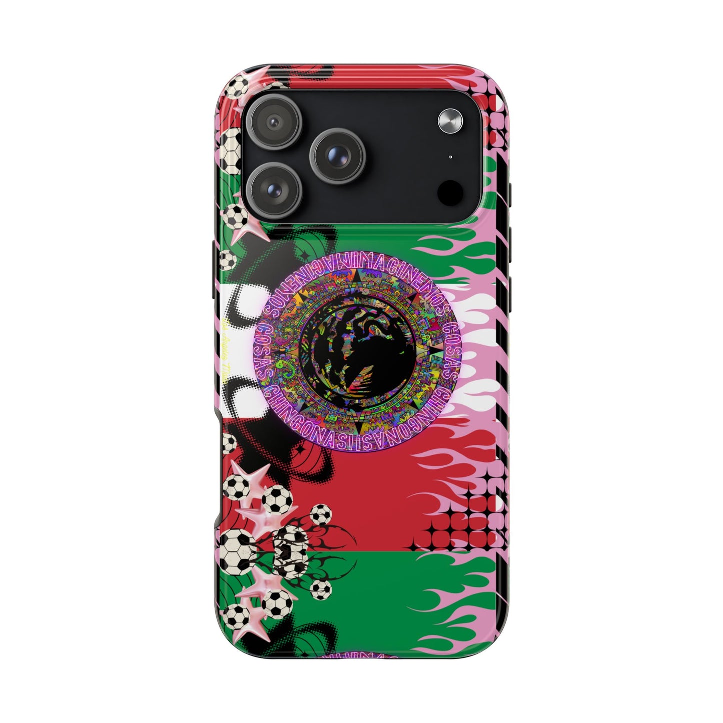 Los Angelez Made x Mexican Flag Tough Phone Case
