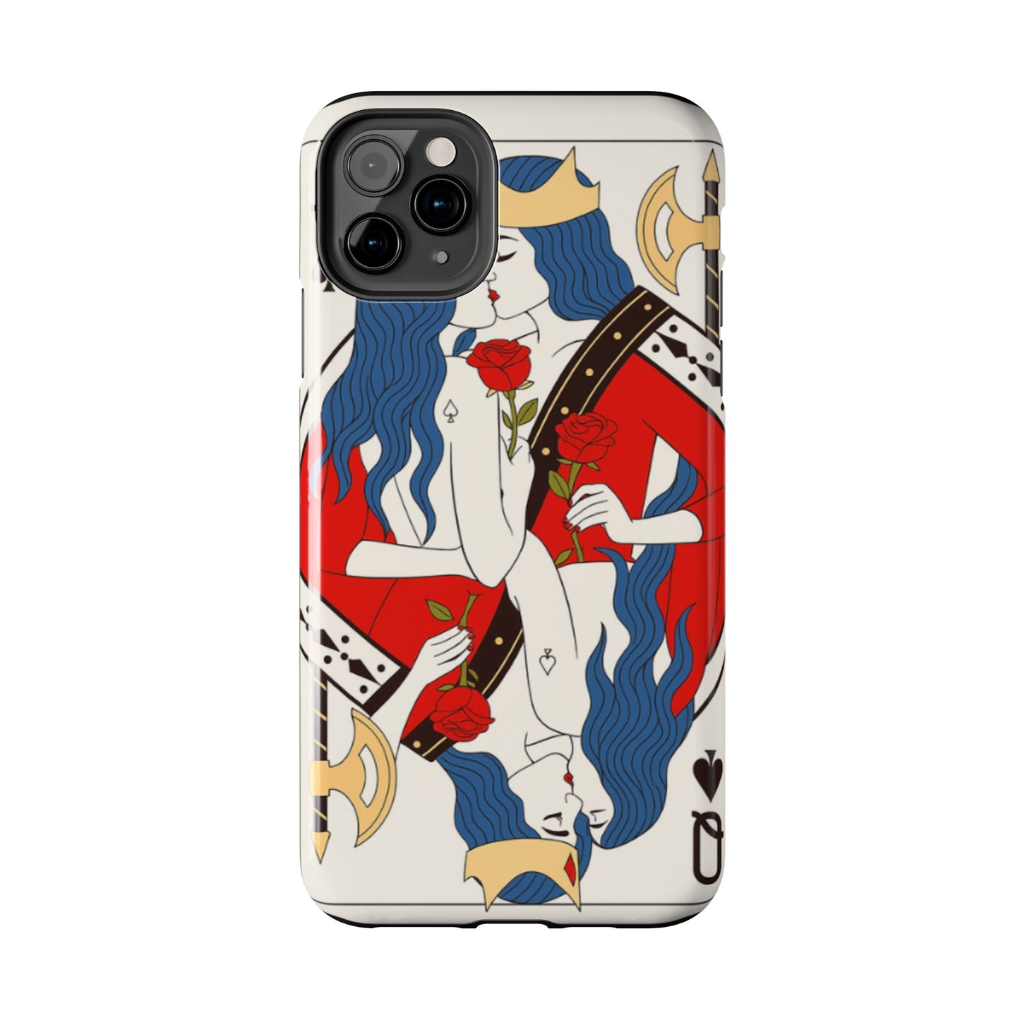 Los Angelez Made x Two Queens Card Tough Phone Case