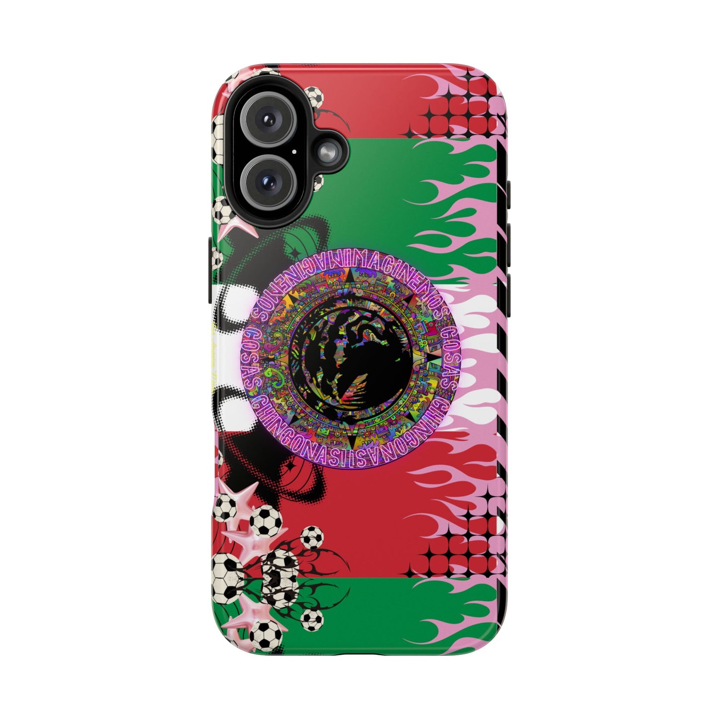 Los Angelez Made x Mexican Flag Tough Phone Case