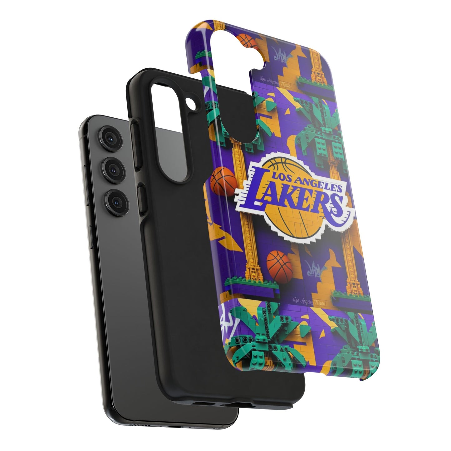 Los Angelez Made x Lego Los Angeles Lakers Tough Phone Case