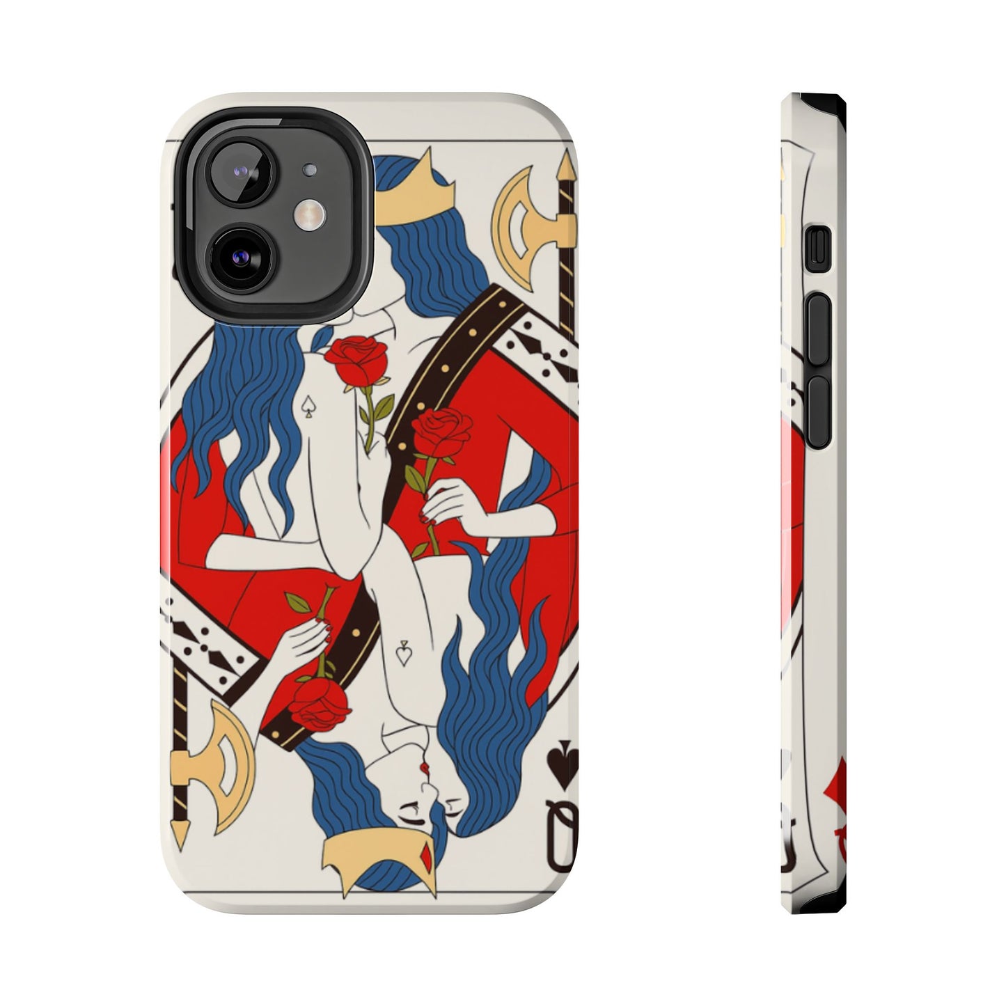 Los Angelez Made x Two Queens Card Tough Phone Case
