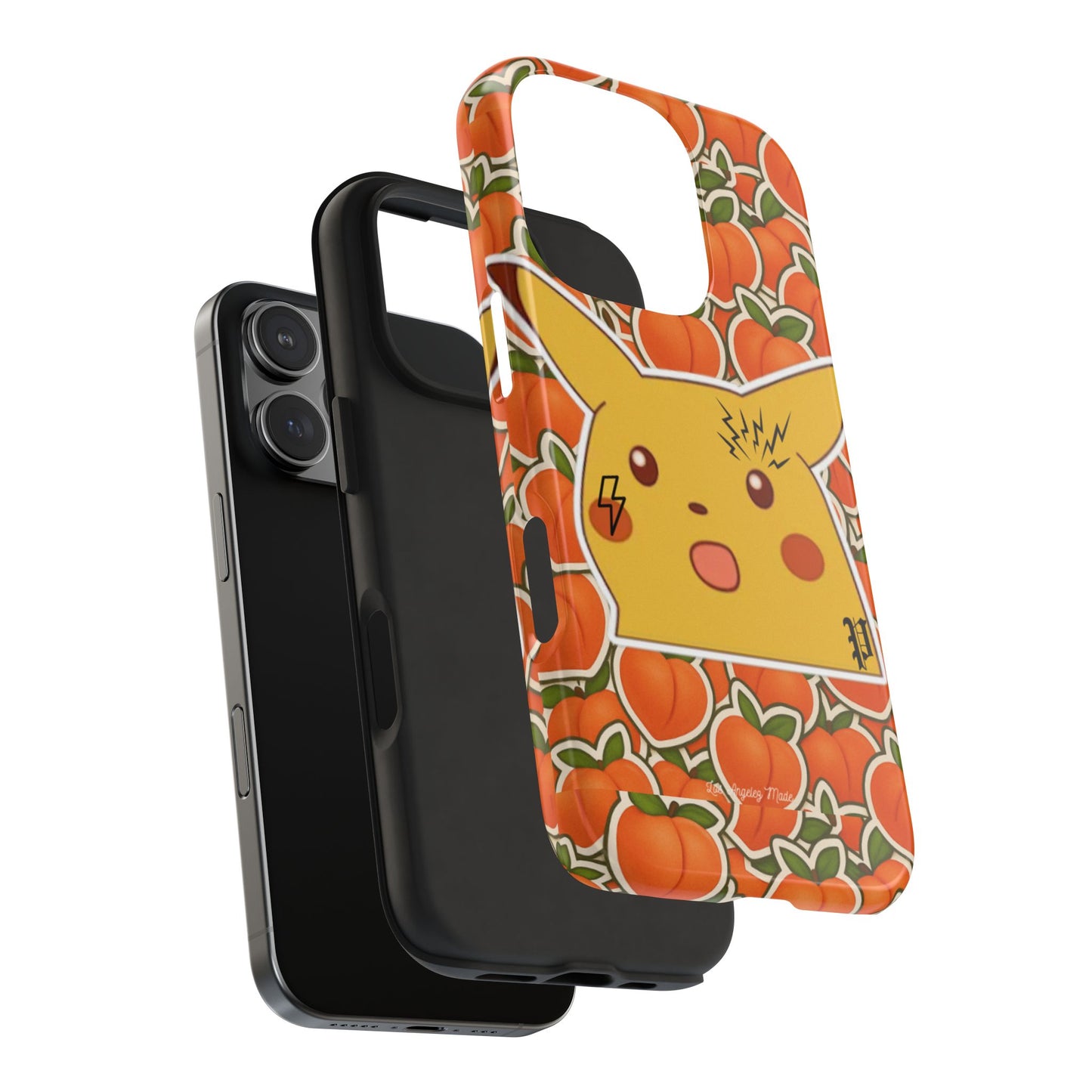 Los Angelez Made x Shocked Pika Peach Tough Phone Case