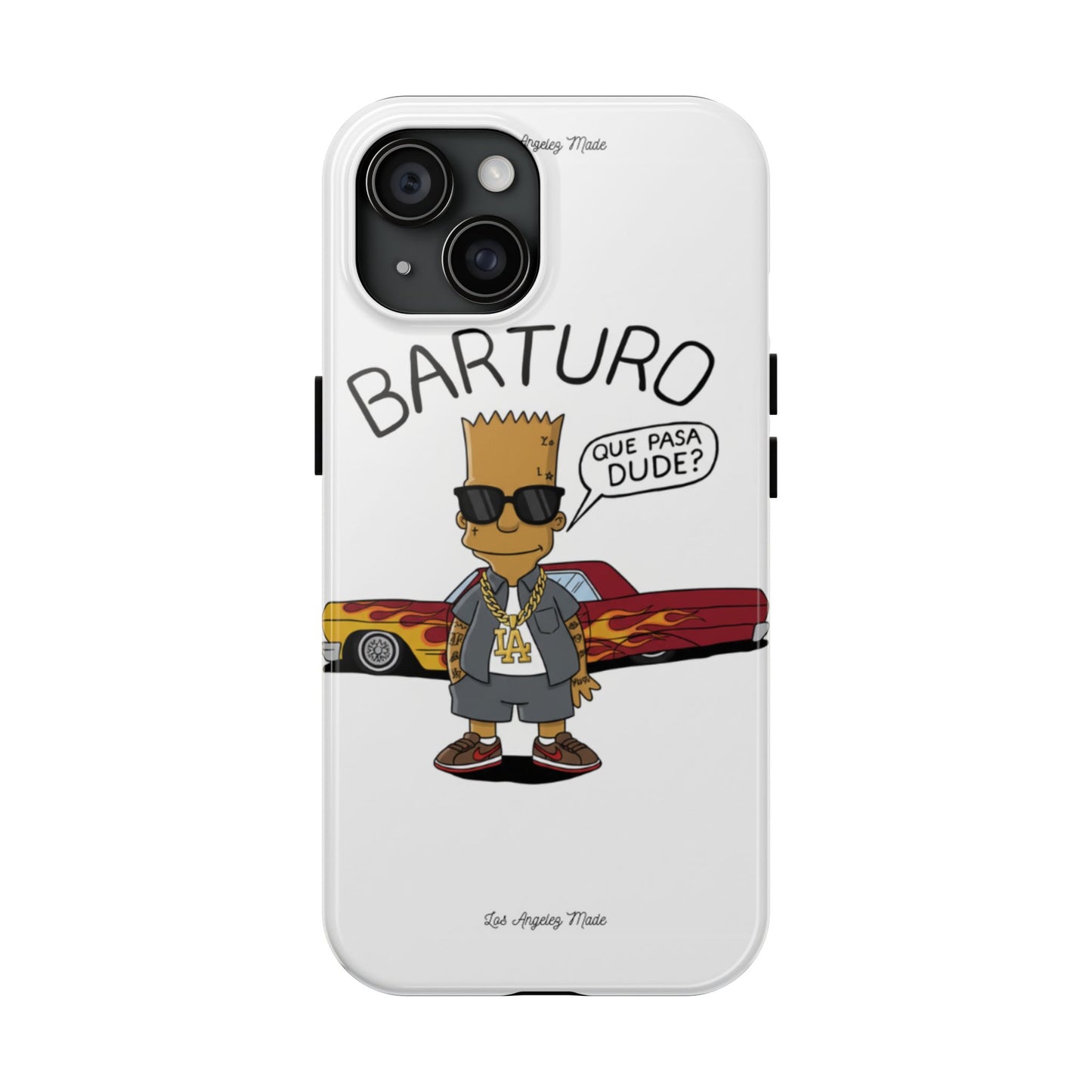 Los Angelez Made x Barturo "Que Pasa Dude?" Tough Phone Case