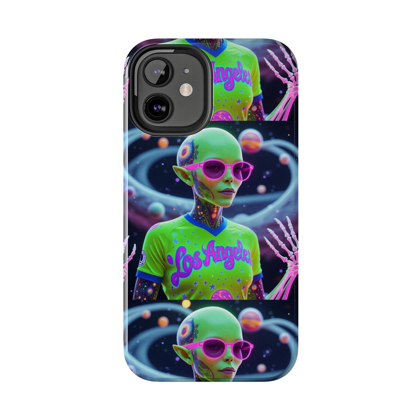 Los Angelez Made x Neon Alien Tough Phone Case