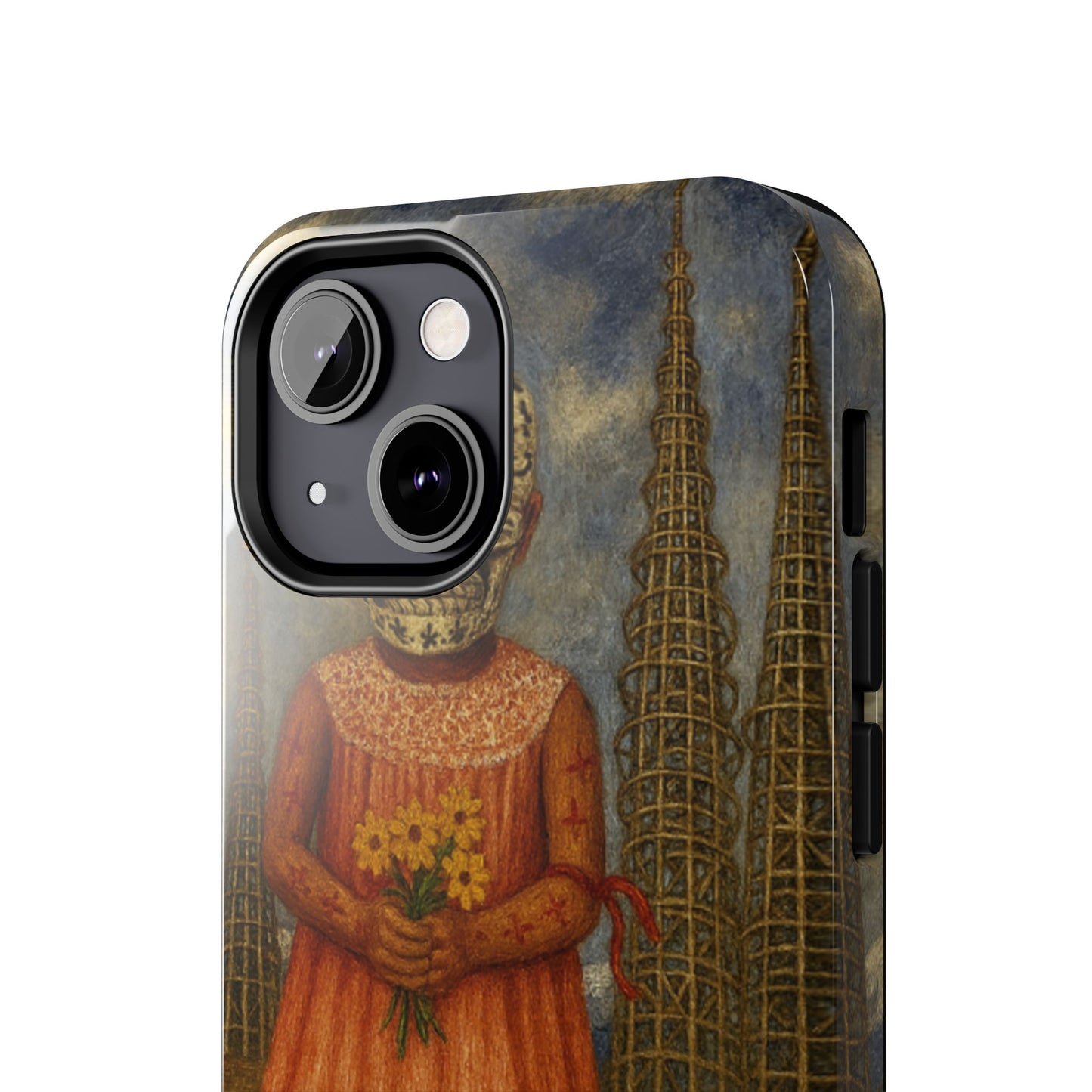Los Angelez Made x Girl With Death Mask Tough Phone Case