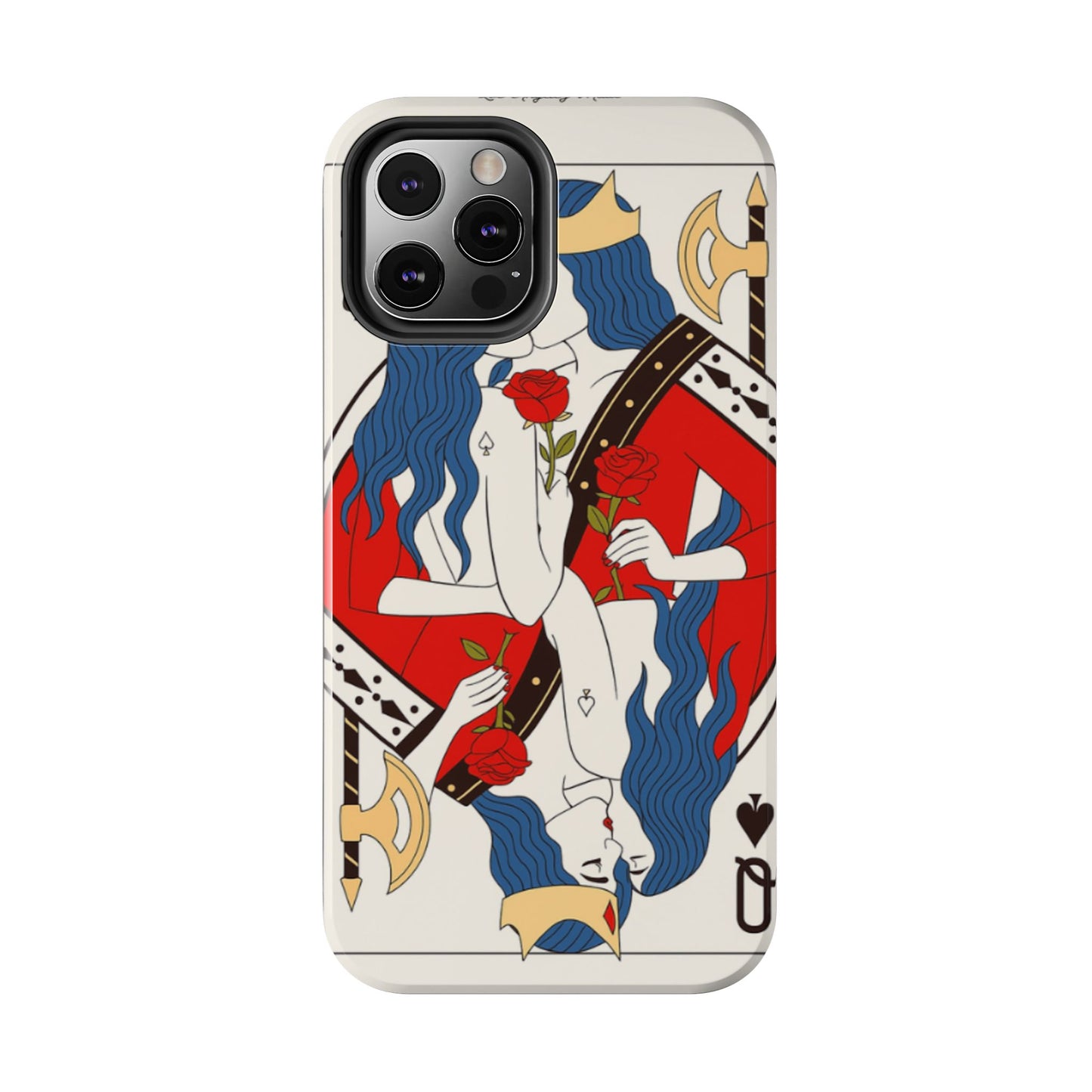 Los Angelez Made x Two Queens Card Tough Phone Case