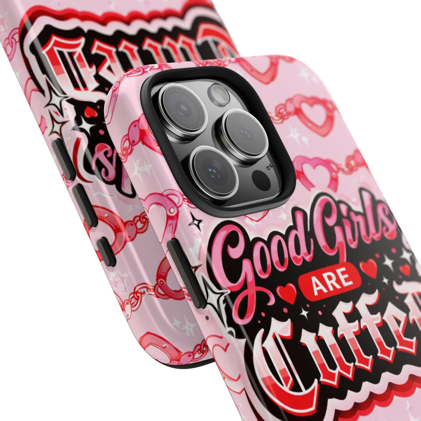 Los Angelez Made x "Good Girls Are Cuffed" Tough Phone Case