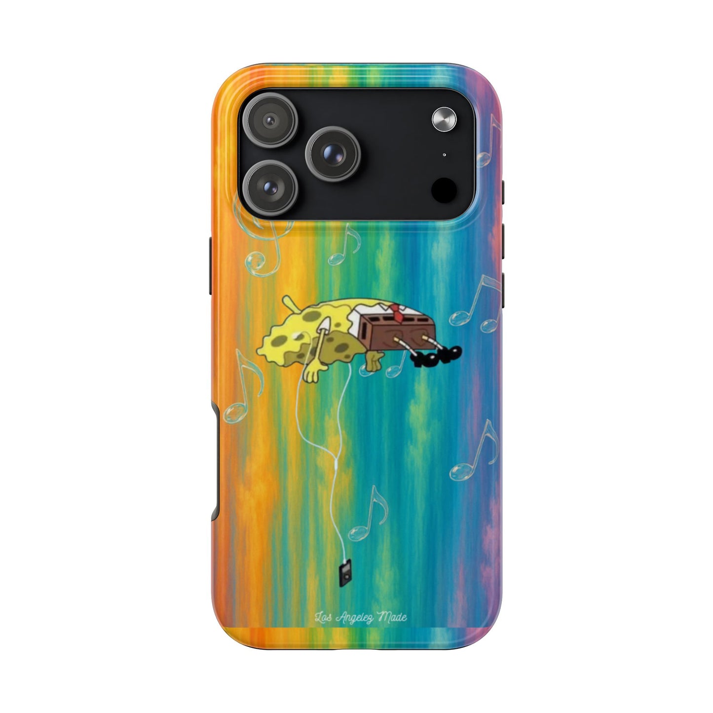 Los Angelez Made x Spongebob Music Is Life Tough Phone Case
