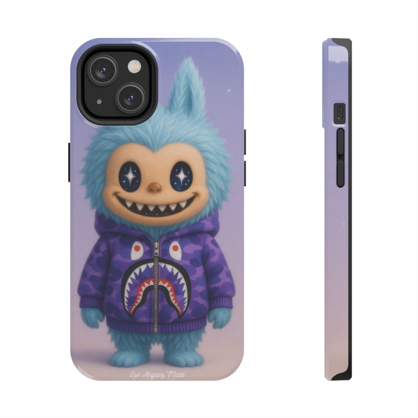 Los Angelez Made x Labubu BAPE Hoodie Tough Phone Case