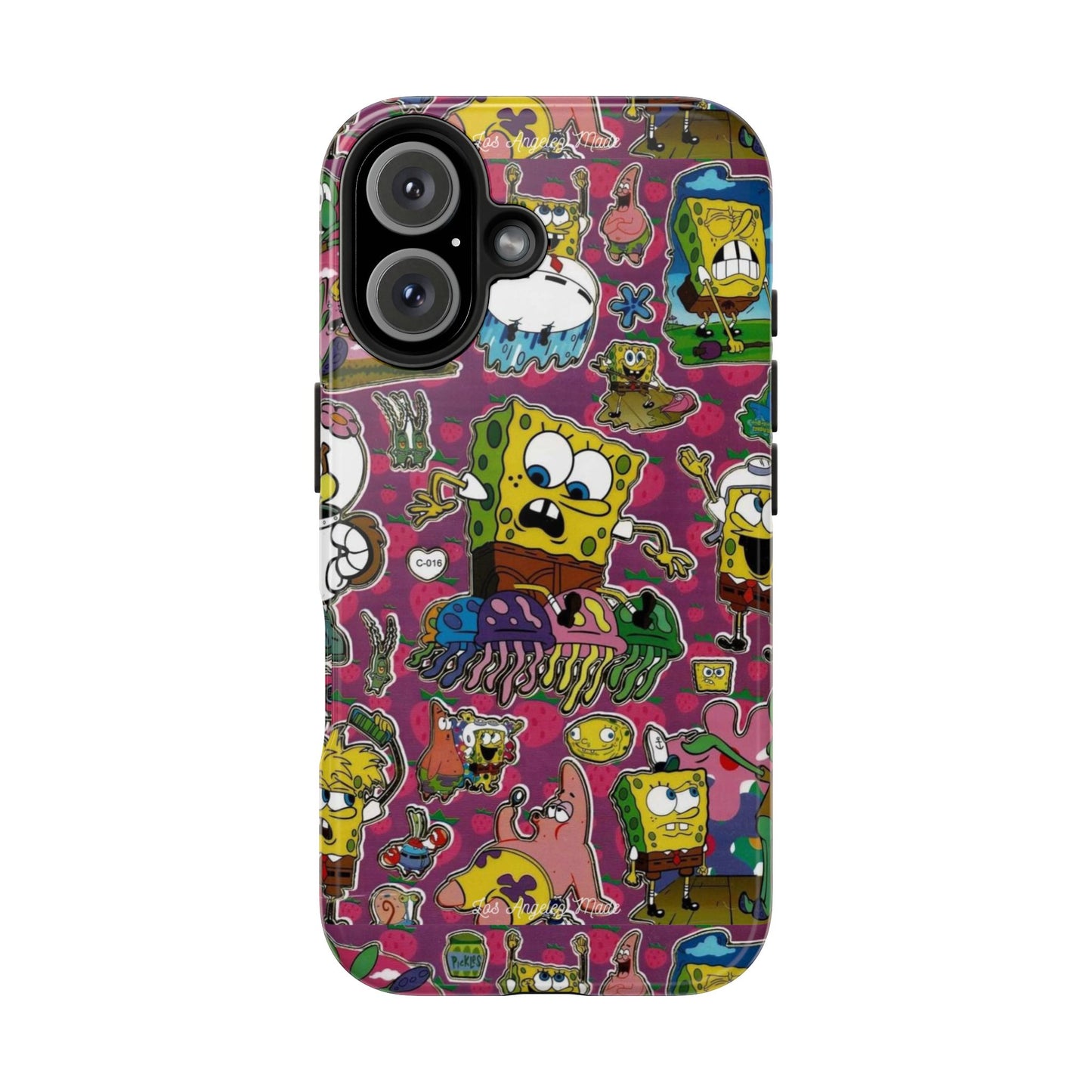 Los Angelez Made x SpongeBob Sticker Sheet Tough Phone Case