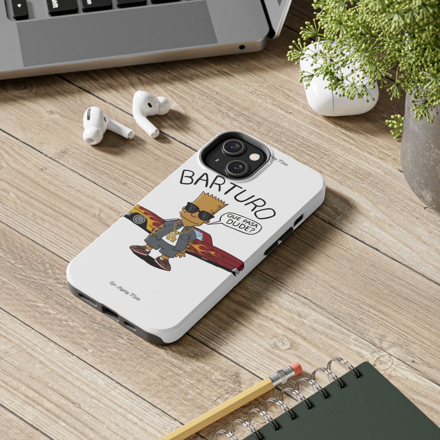 Los Angelez Made x Barturo "Que Pasa Dude?" Tough Phone Case