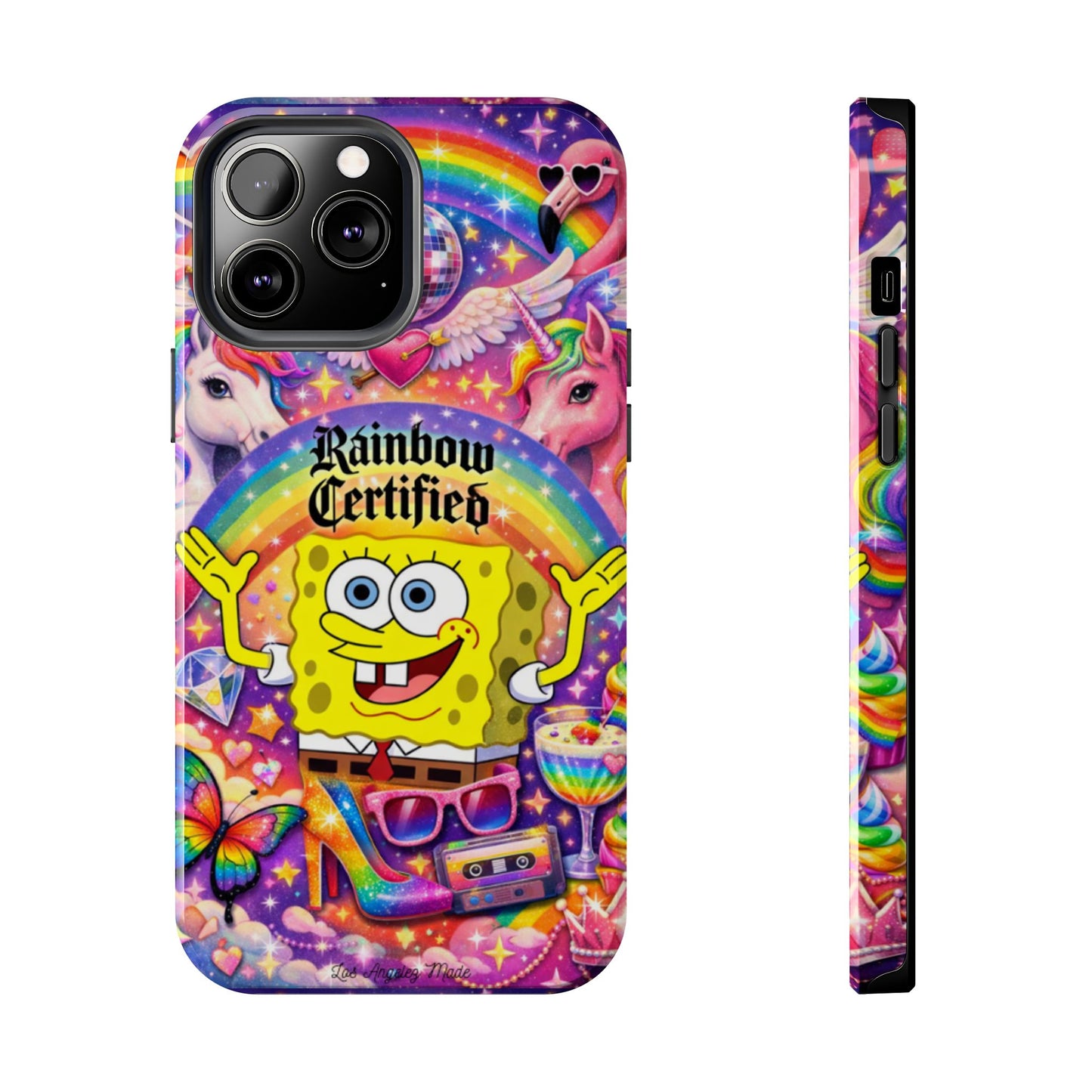 Los Angelez Made x Gay SpongeBob ''Rainbow Certified'' Tough Phone Case