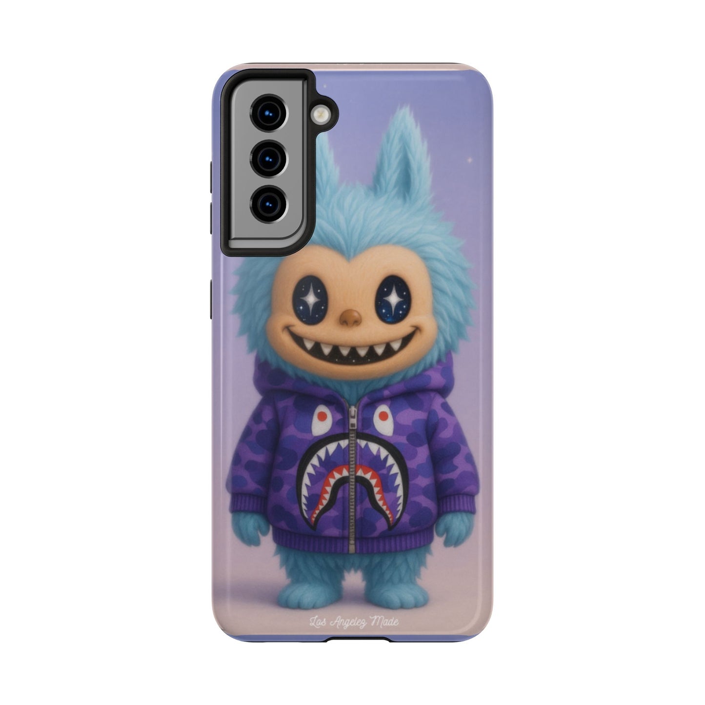 Los Angelez Made x Labubu BAPE Hoodie Tough Phone Case