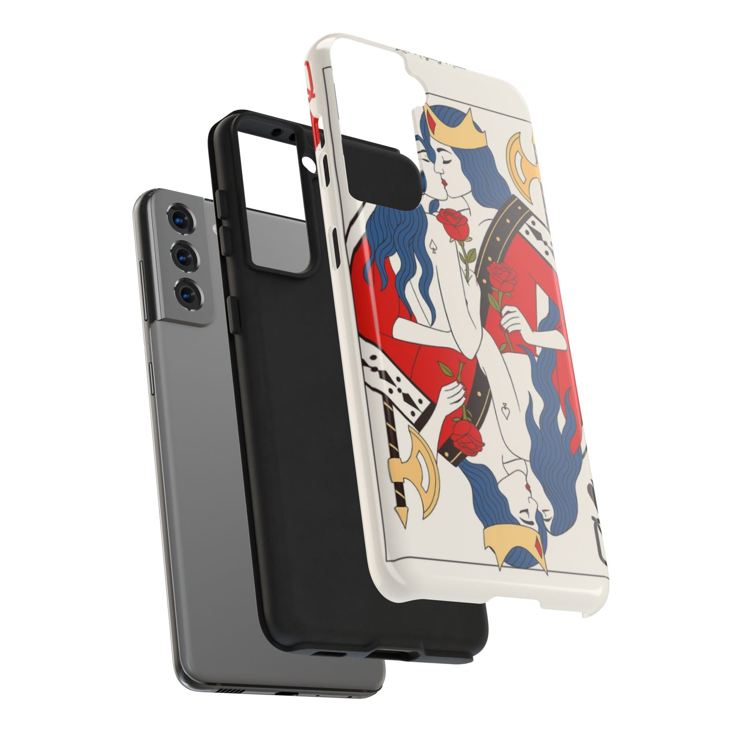 Los Angelez Made x Two Queens Card Tough Phone Case