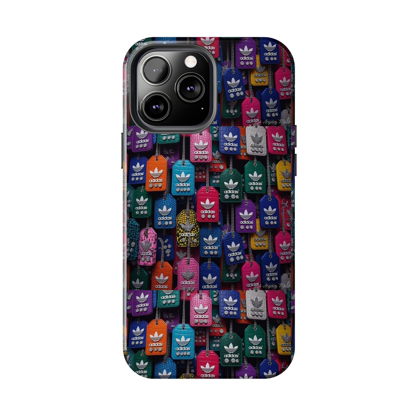 Los Angelez Made x Adidas Leather Tags Tough Phone Case