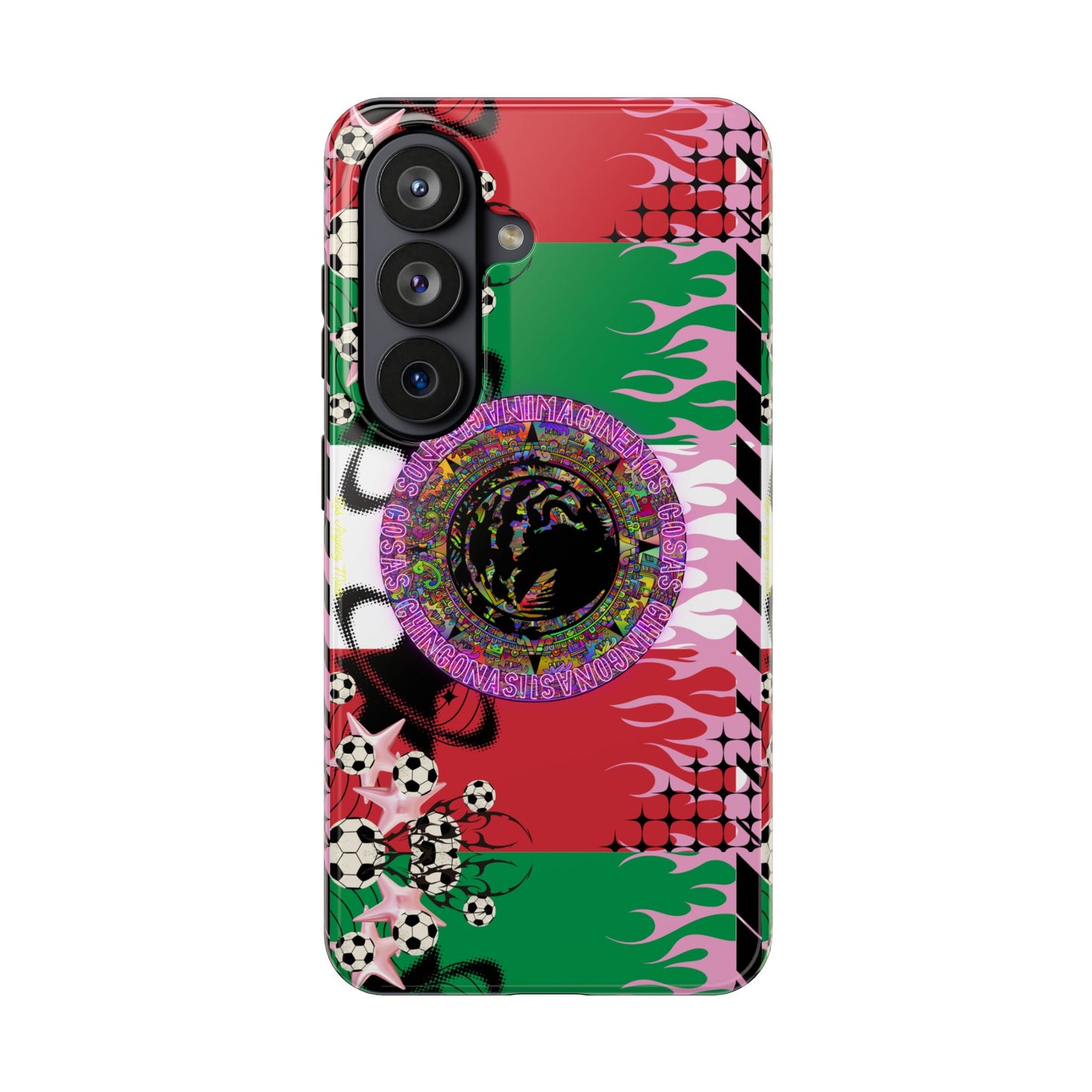 Los Angelez Made x Mexican Flag Tough Phone Case