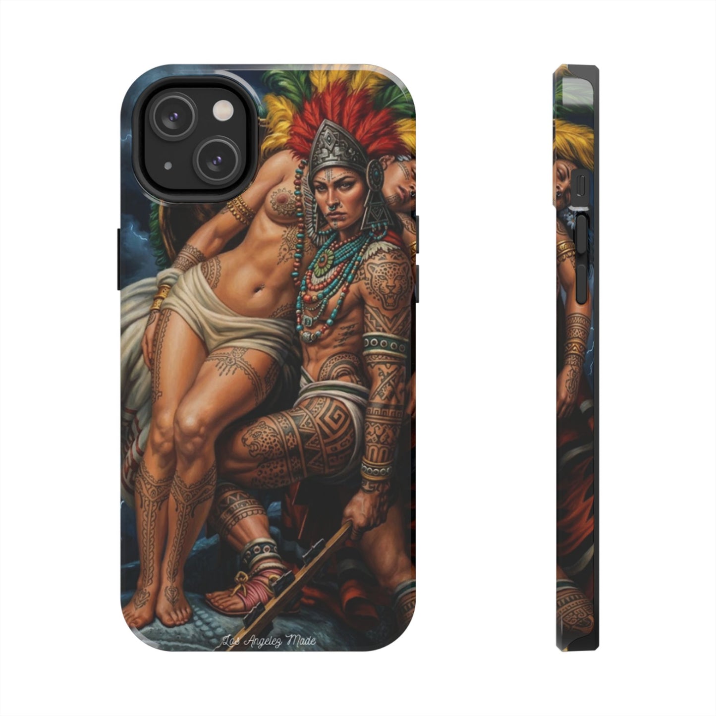 Los Angelez Made x Aztec Lesbian Pride Tough Phone Case