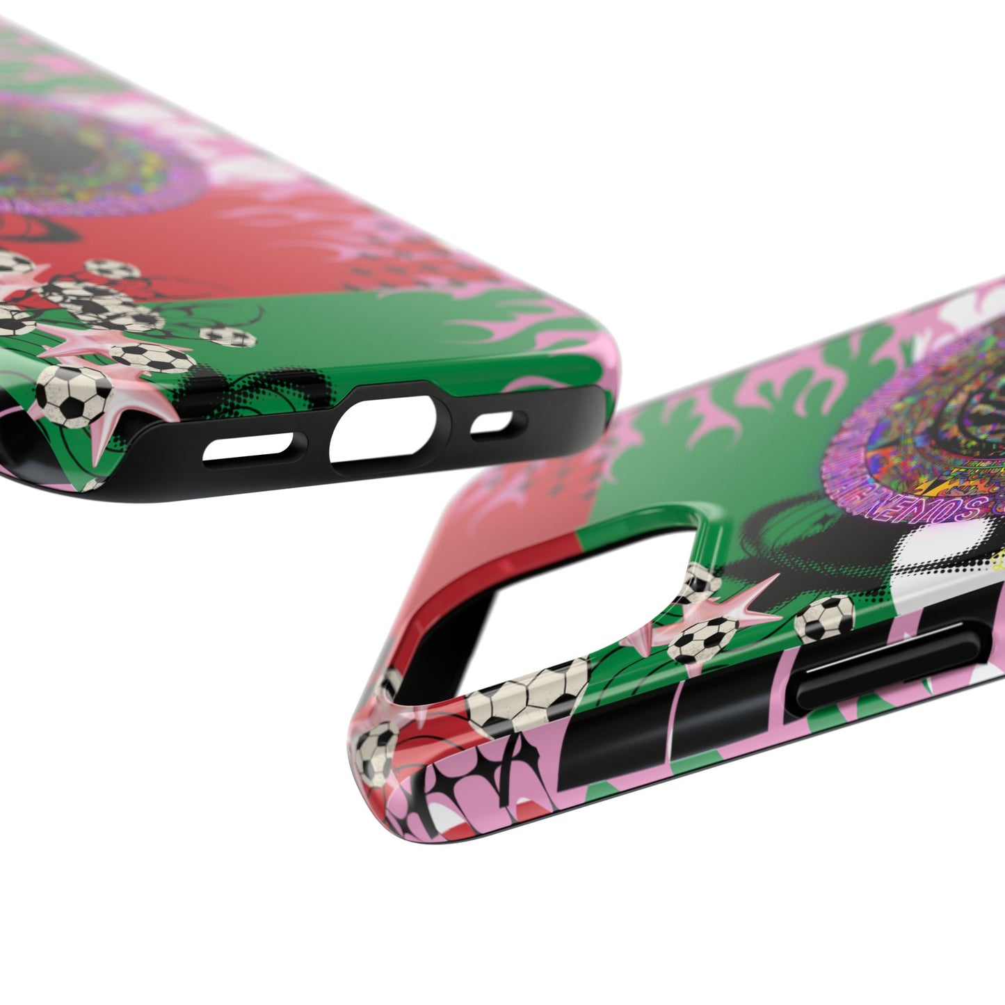 Los Angelez Made x Mexican Flag Tough Phone Case