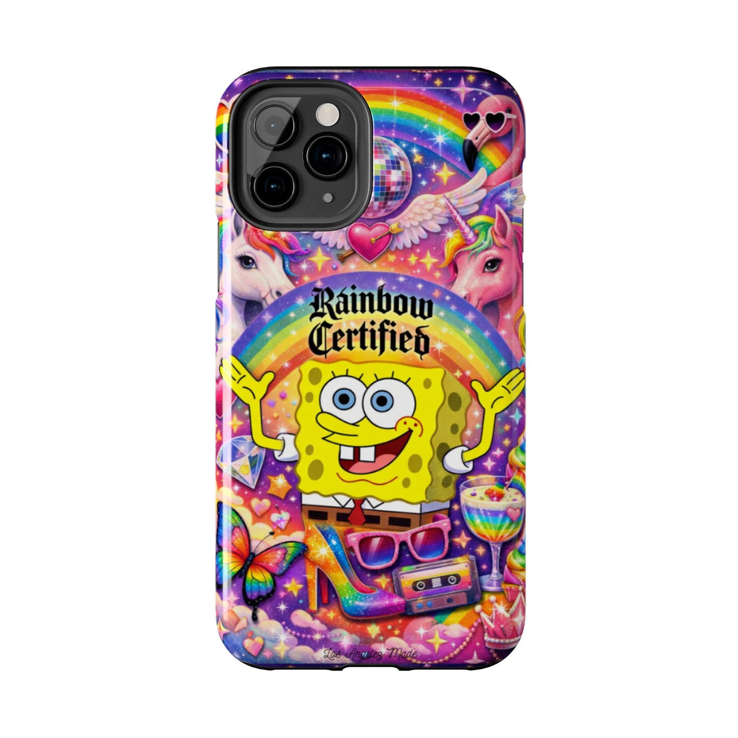 Los Angelez Made x Gay SpongeBob ''Rainbow Certified'' Tough Phone Case
