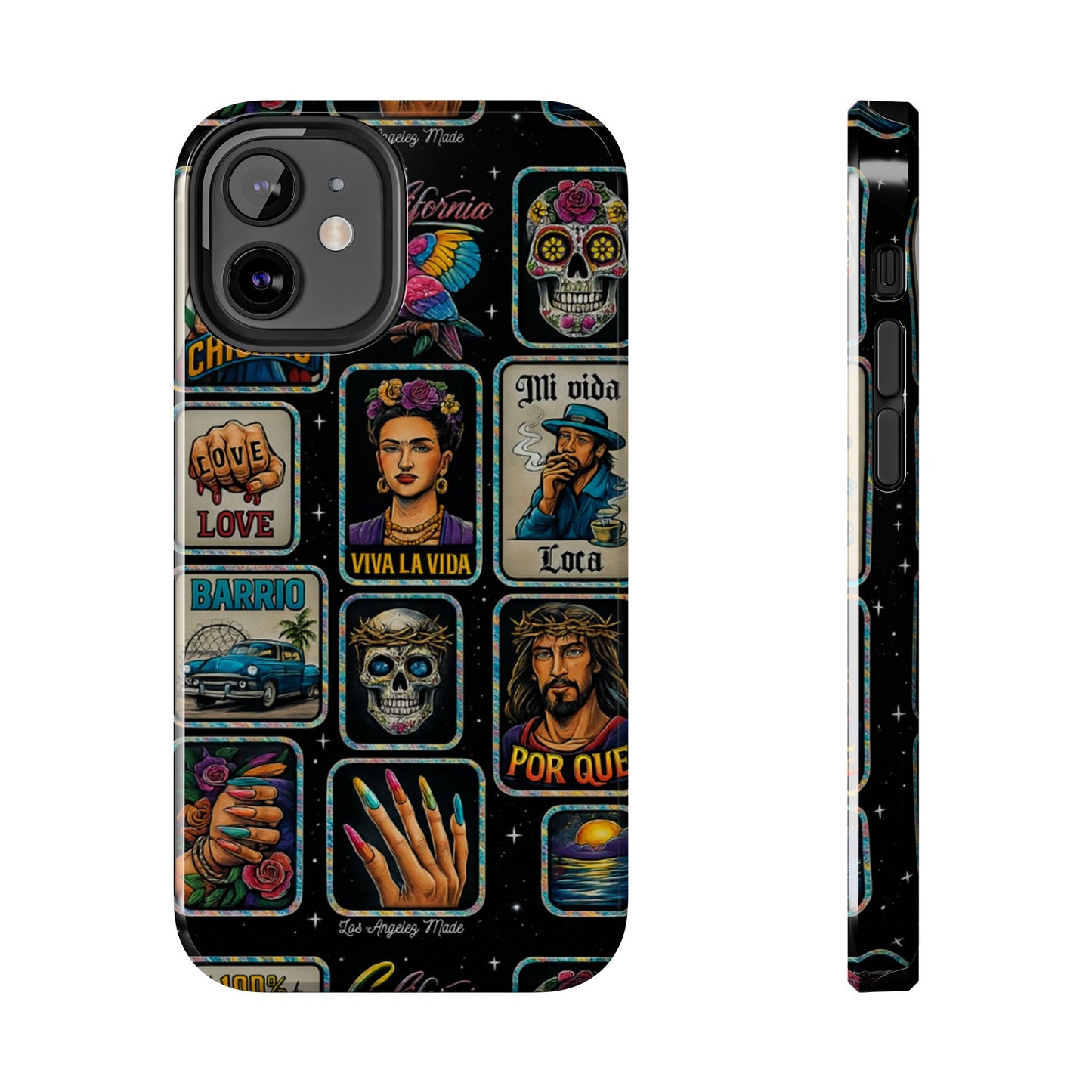 Los Angelez Made x Chicano Vintage Stickers Tough Phone Case