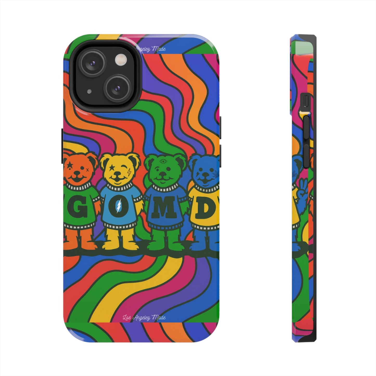 Los Angelez Made x G.O.M.D. Cheer Bears Tough Phone Case