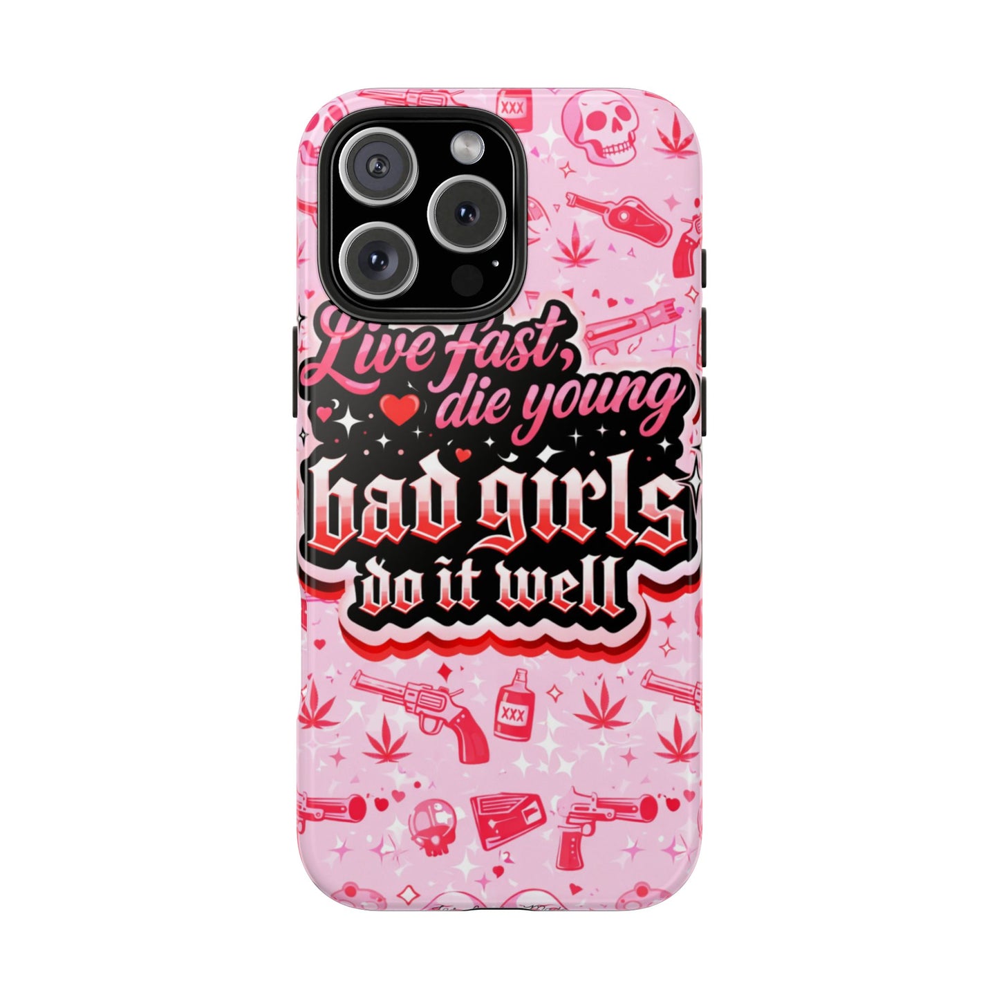 Los Angelez Made x "Live Fast, Die Young'' Tough Phone Case