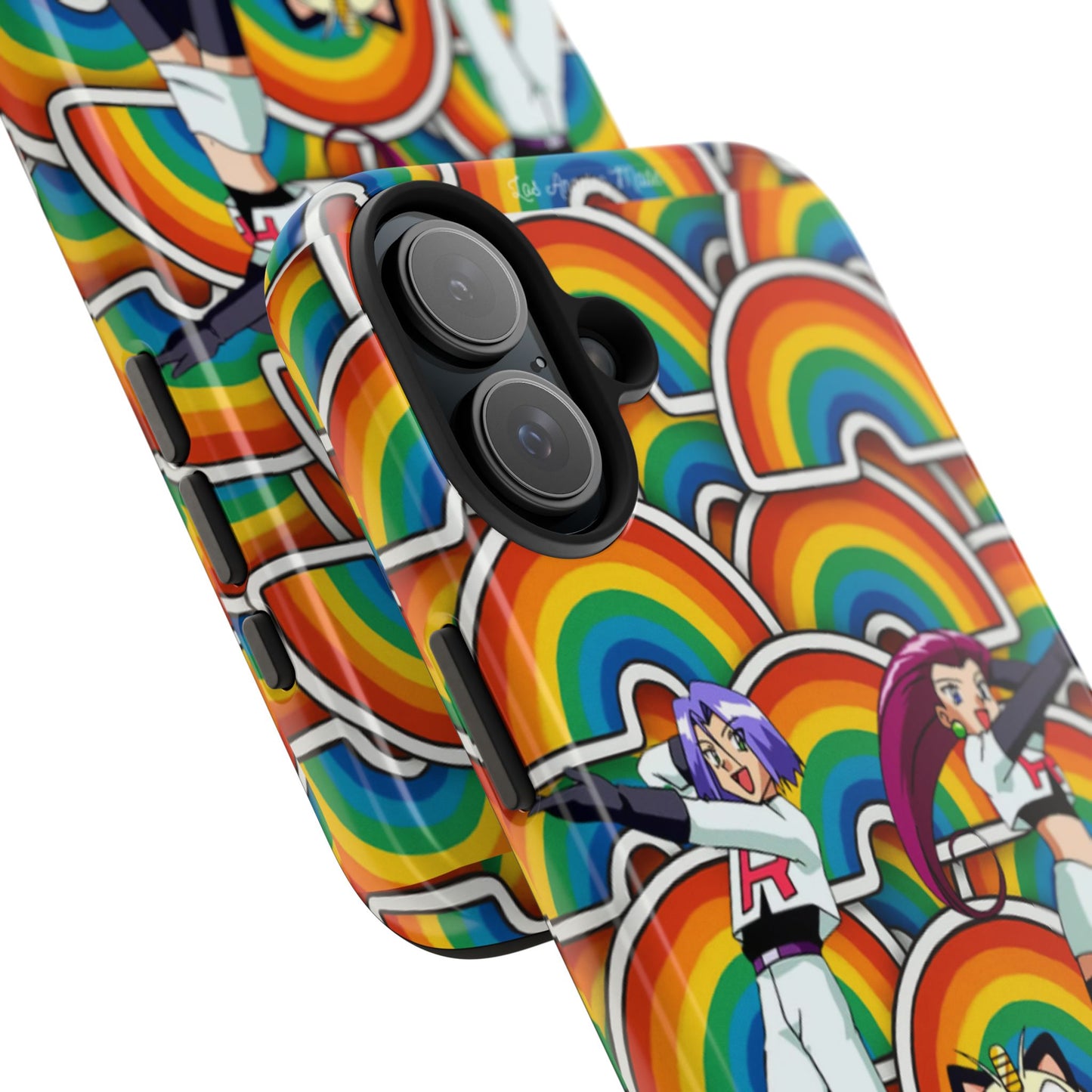 Los Angelez Made x Team Rocket Rainbow Emoji Tough Phone Case