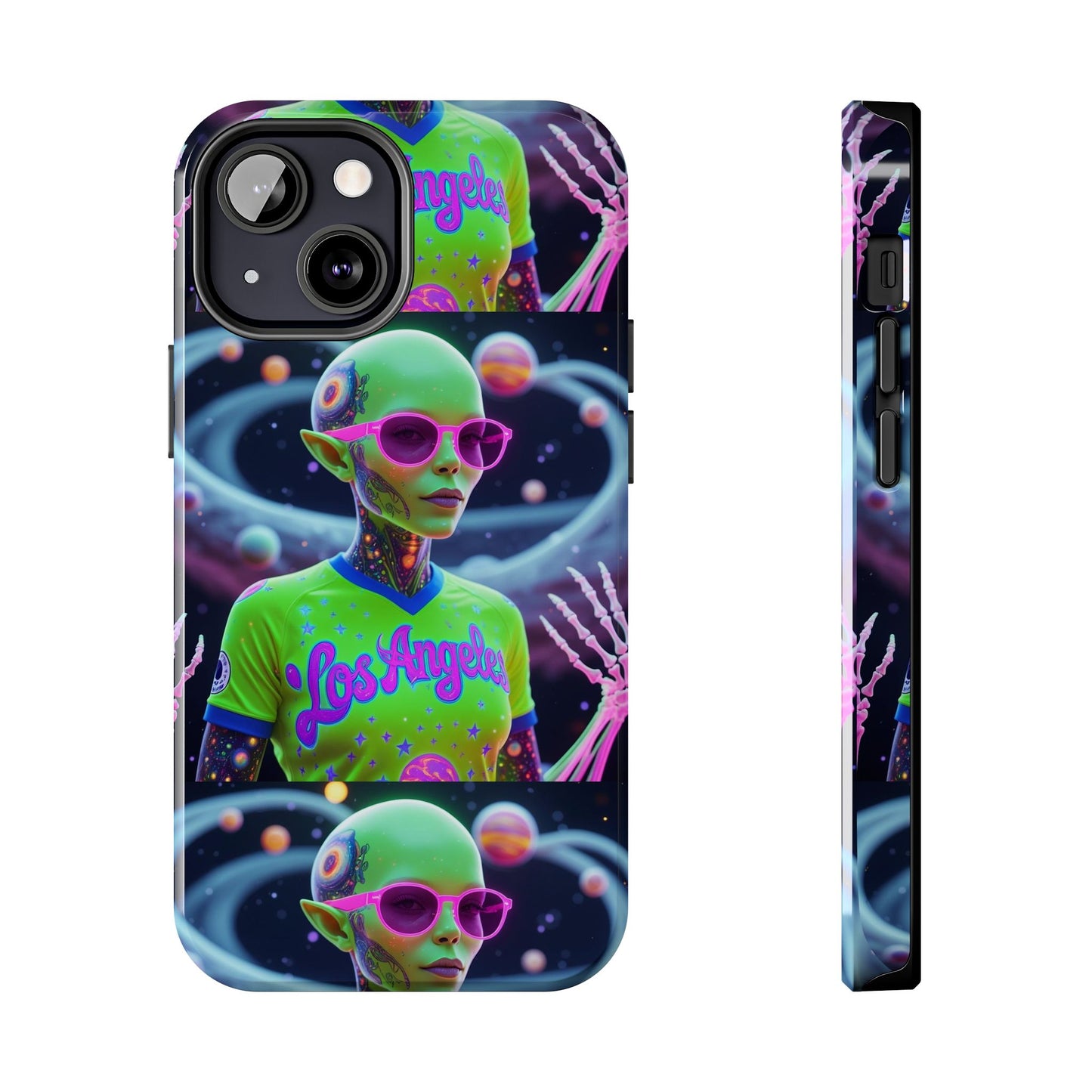 Los Angelez Made x Neon Alien Tough Phone Case