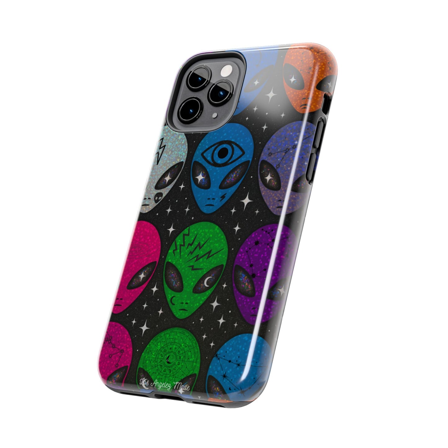 Los Angelez Made x Y2K Alien Sticker Sheet Tough Phone Case