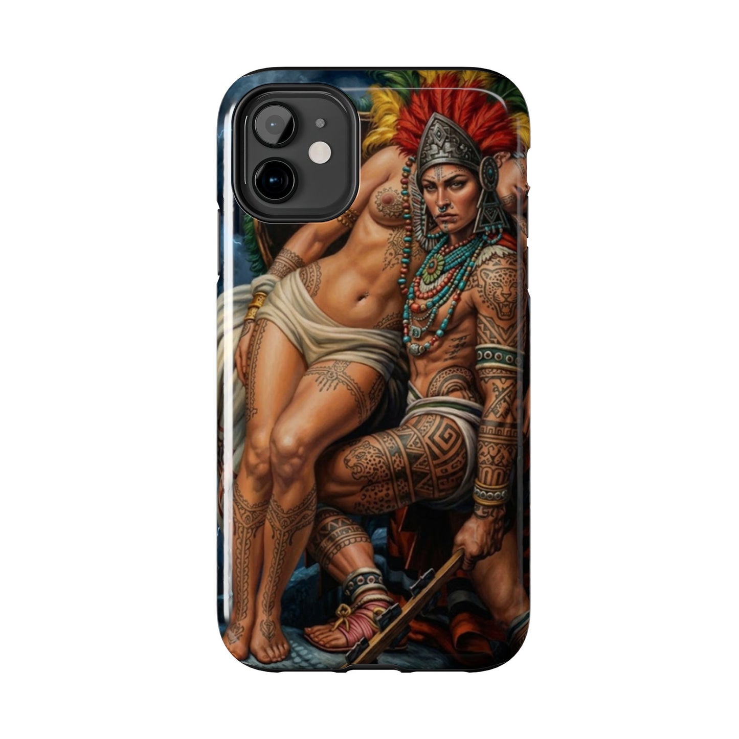 Los Angelez Made x Aztec Lesbian Pride Tough Phone Case