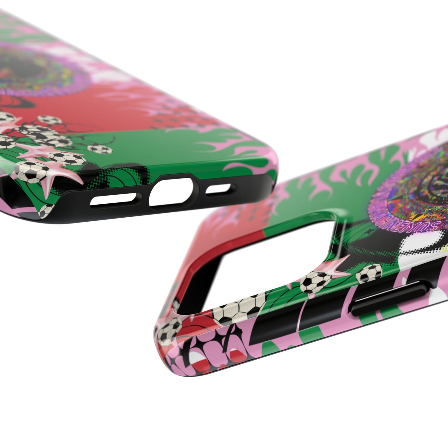 Los Angelez Made x Mexican Flag Tough Phone Case