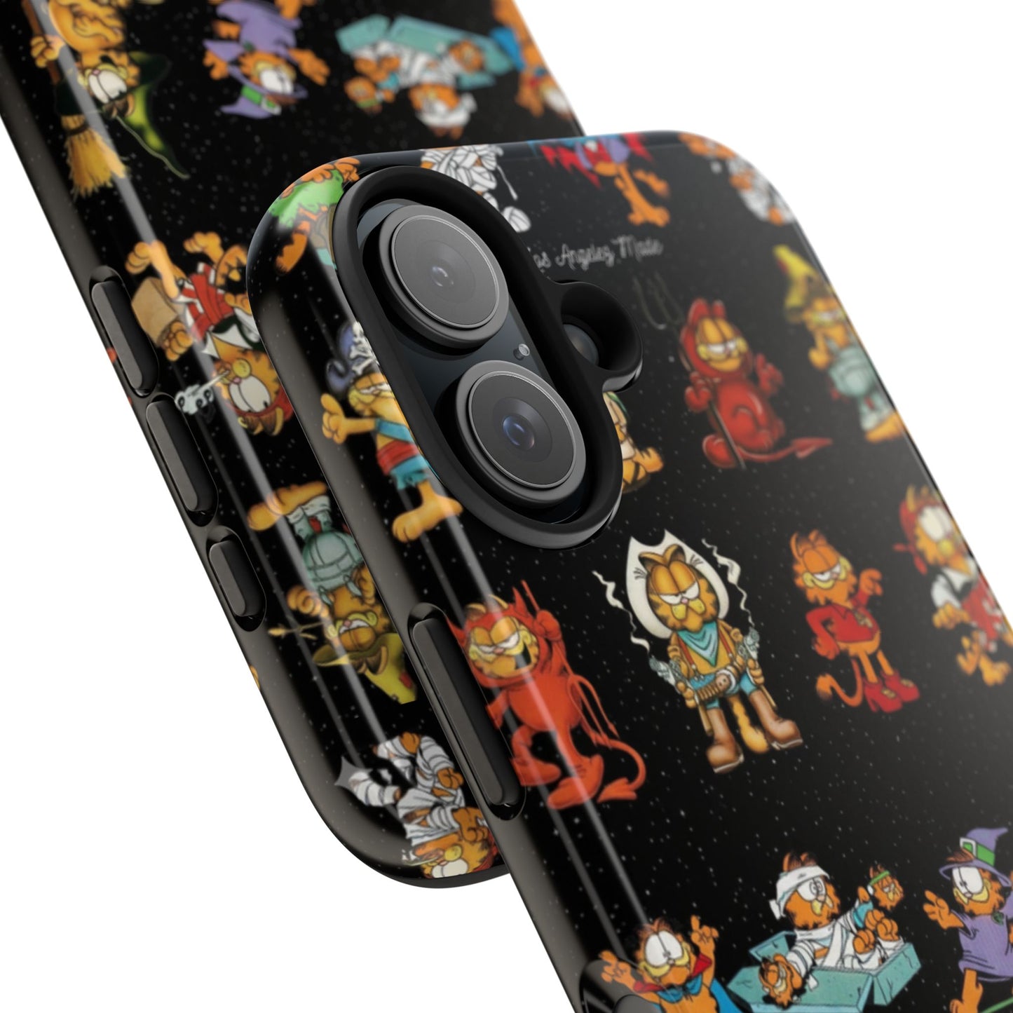 Los Angelez Made x Garfield Halloween Sticker Sheet Tough Phone Case