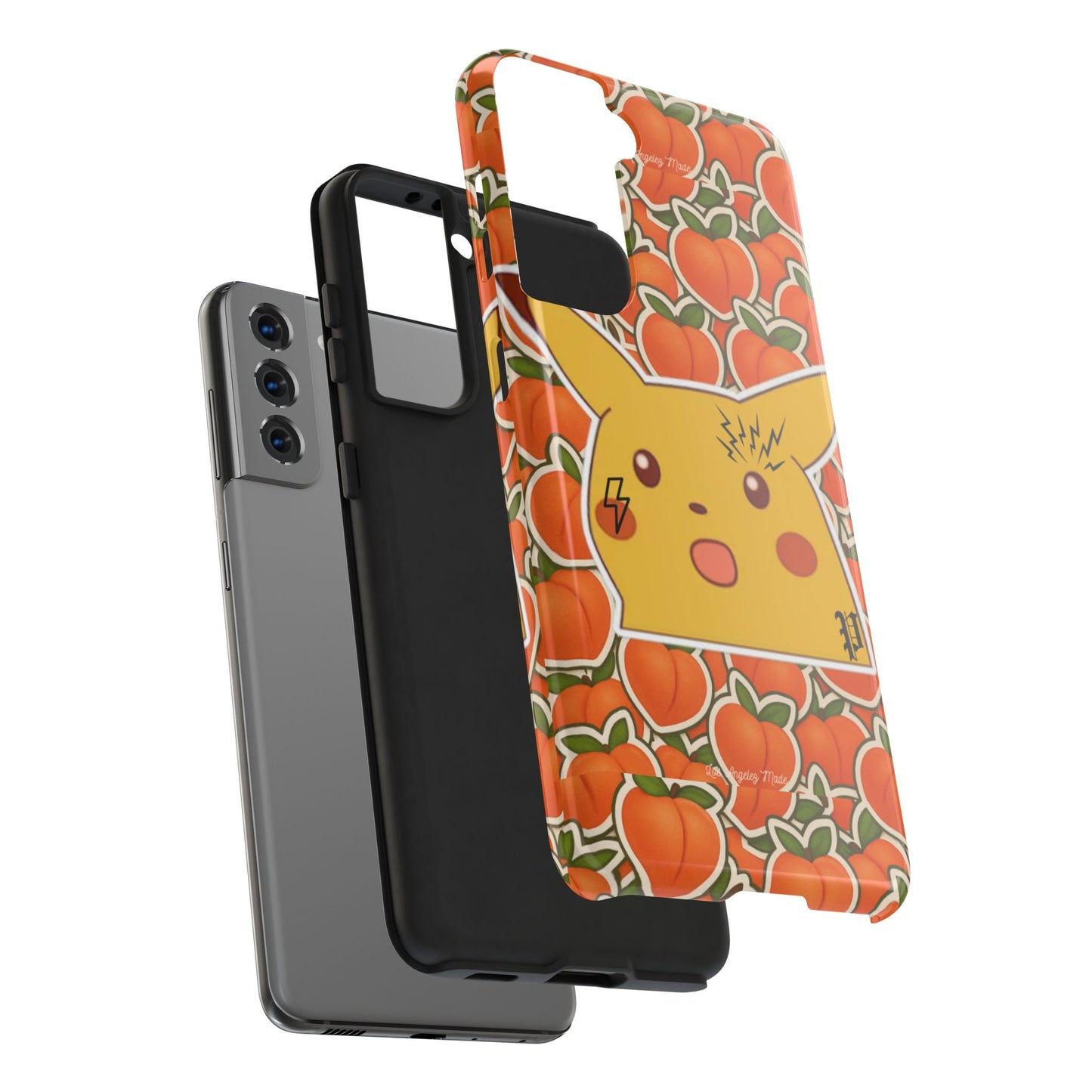 Los Angelez Made x Shocked Pika Peach Tough Phone Case