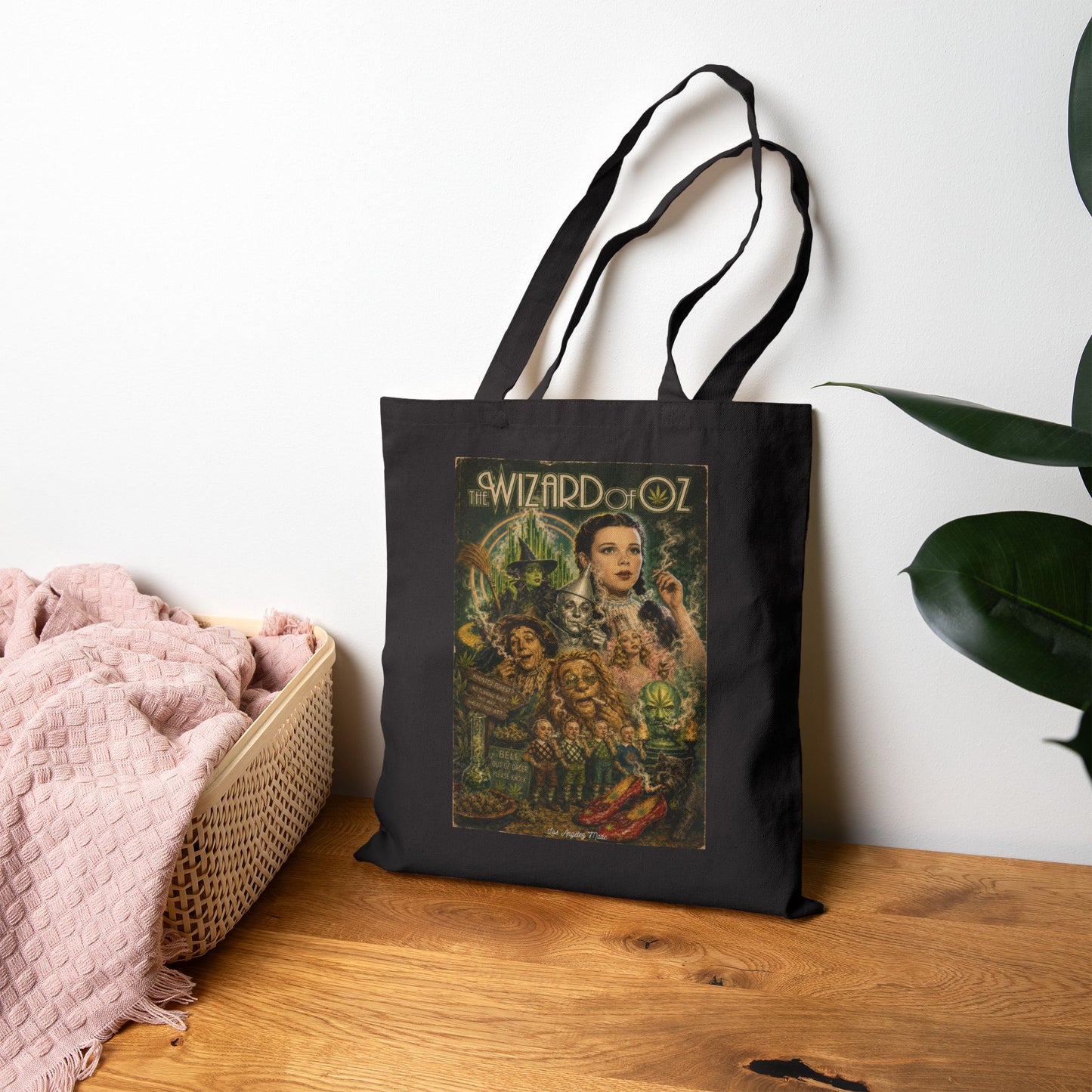 Los Angelez Made x Wizard of Oz Canvas Tote Bag