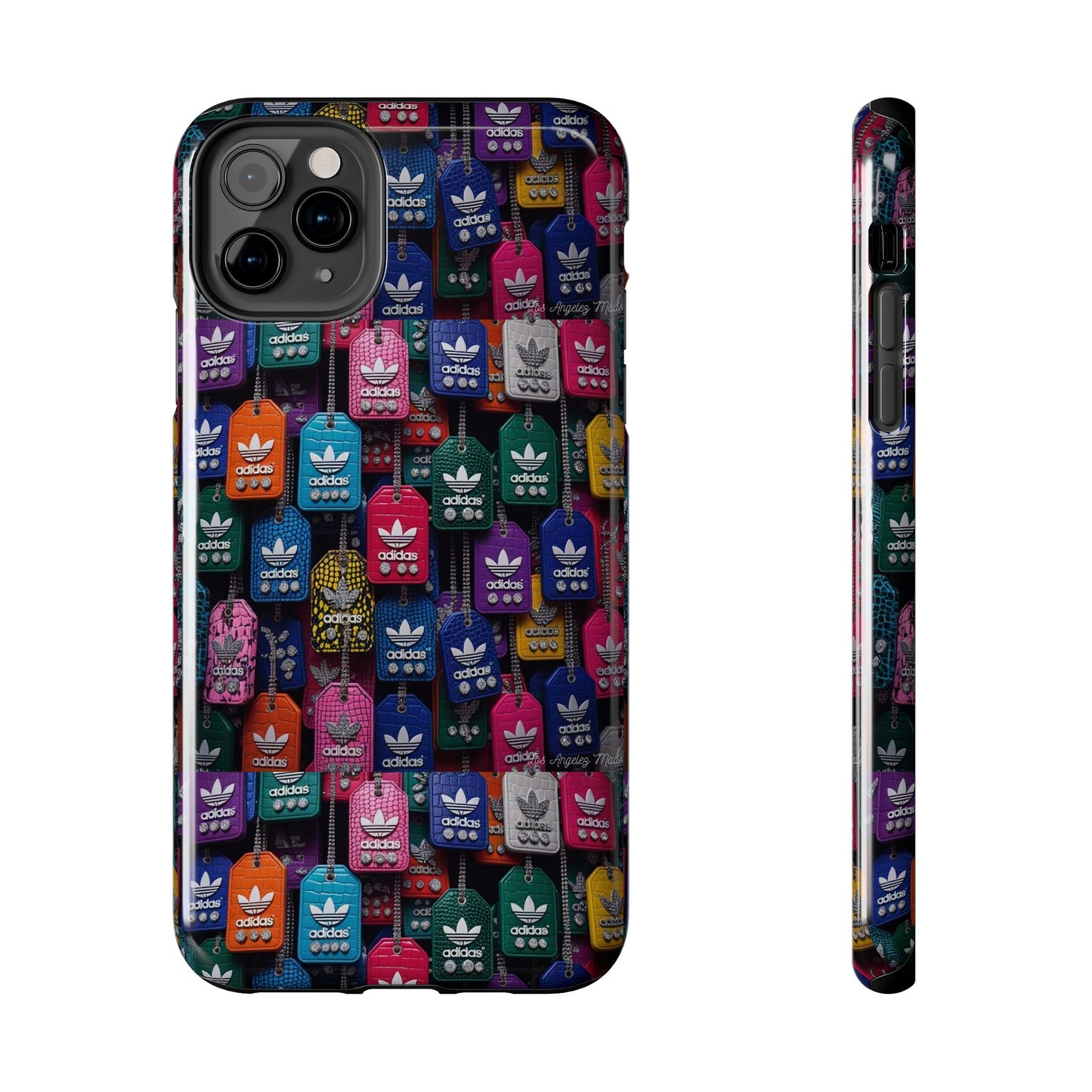 Los Angelez Made x Adidas Leather Tags Tough Phone Case