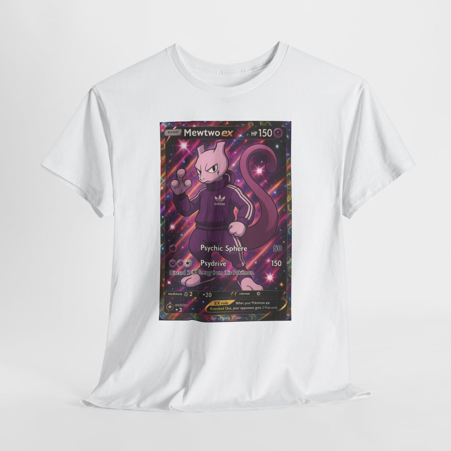 Los Angelez Made x Mew Two Card Unisex Heavy Cotton T-Shirt