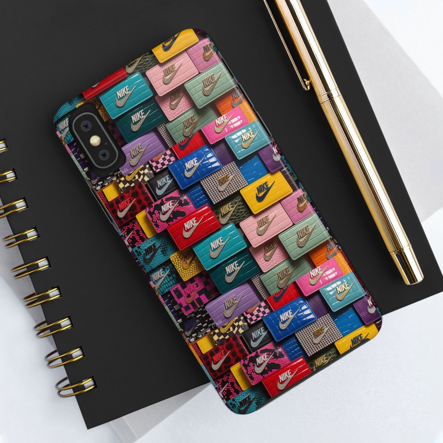 Los Angelez Made x Nike Leather Tags Tough Phone Case