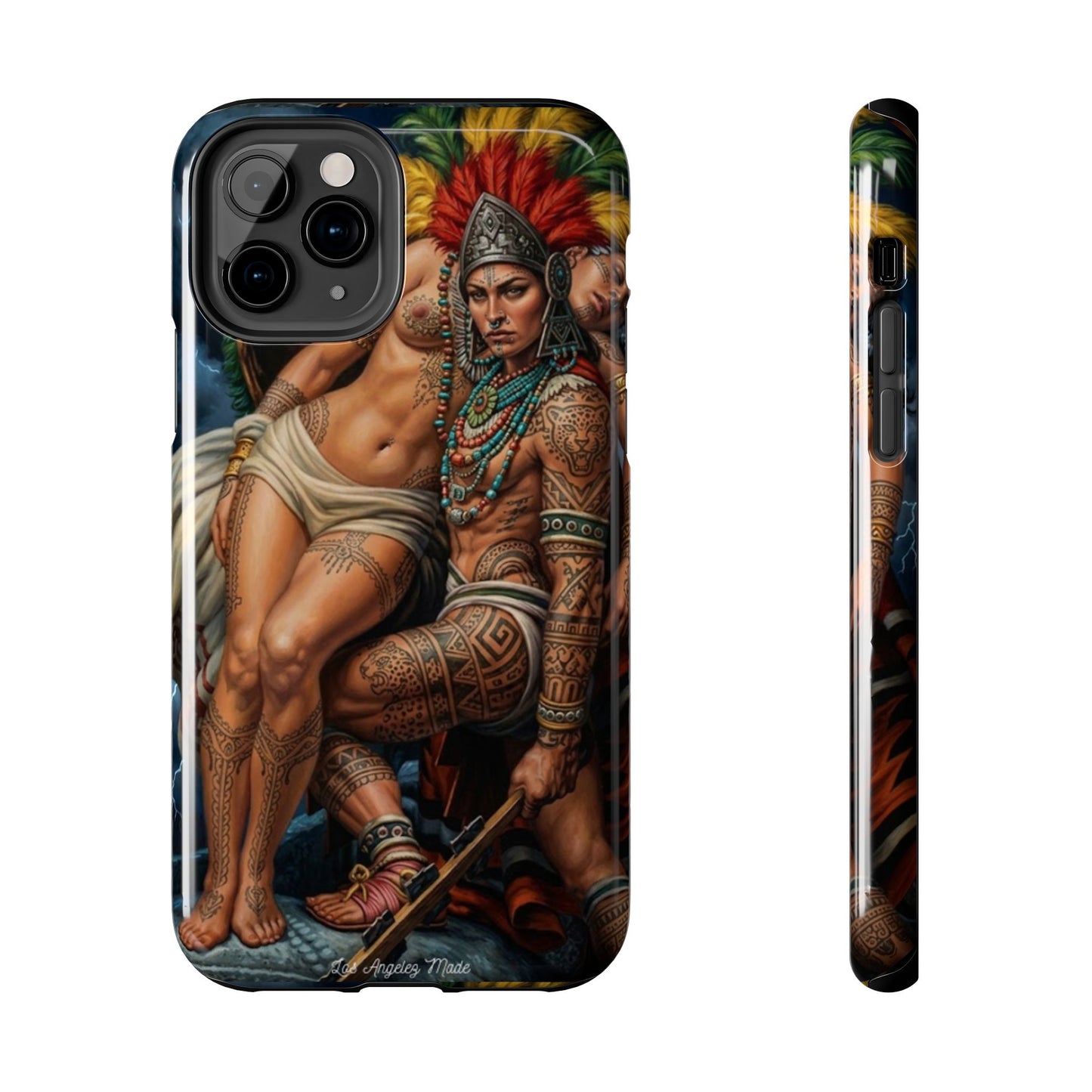 Los Angelez Made x Aztec Lesbian Pride Tough Phone Case