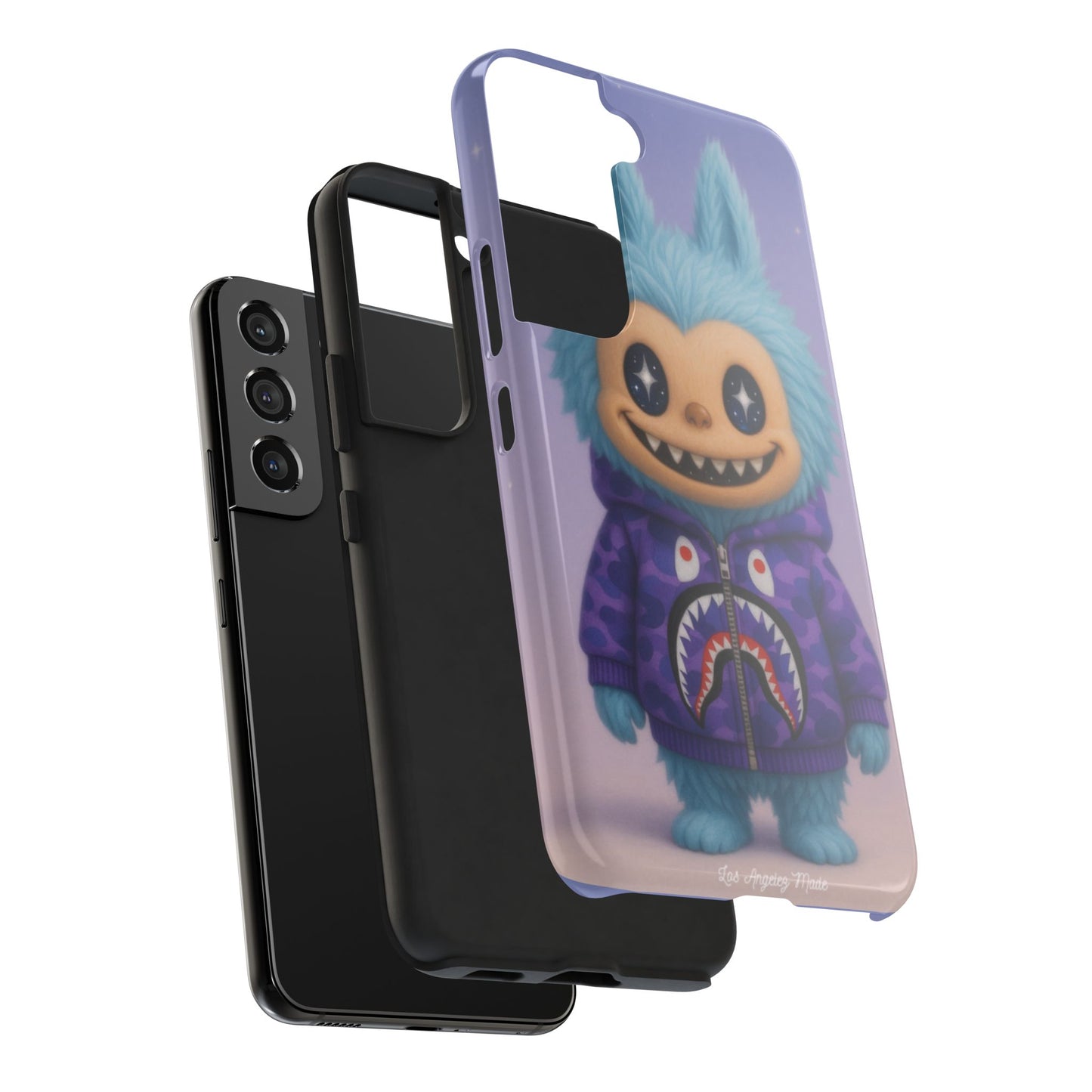 Los Angelez Made x Labubu BAPE Hoodie Tough Phone Case