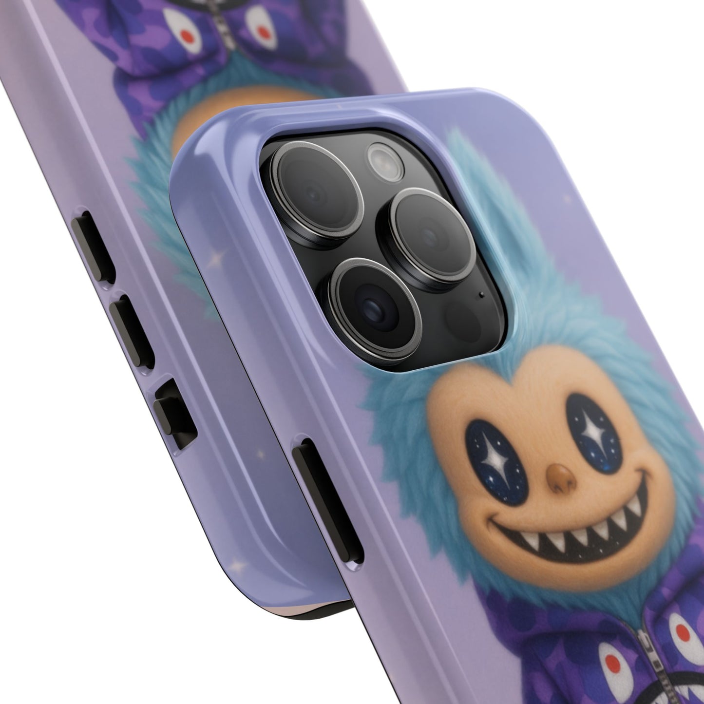 Los Angelez Made x Labubu BAPE Hoodie Tough Phone Case