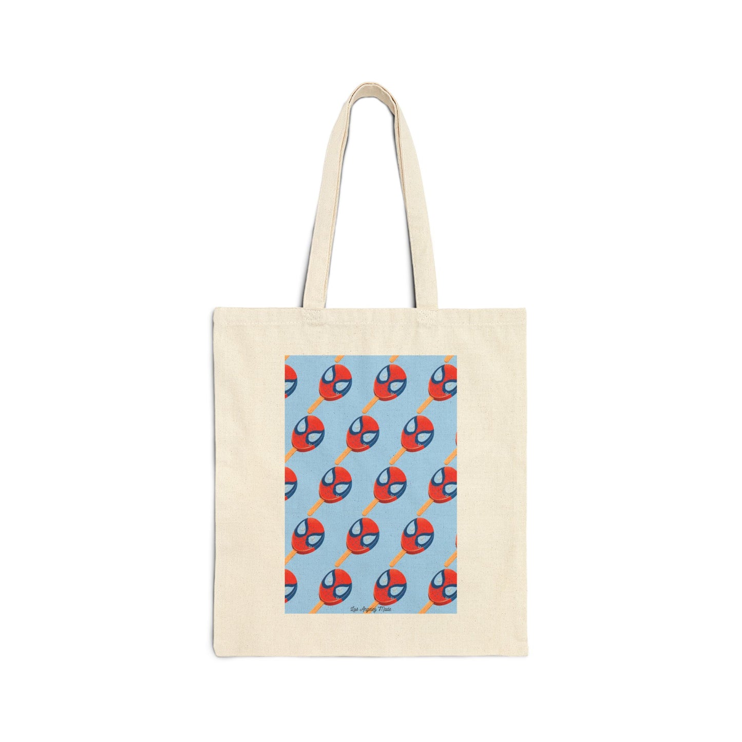 Los Angelez Made x Spiderman Popsicle Canvas Tote Bag