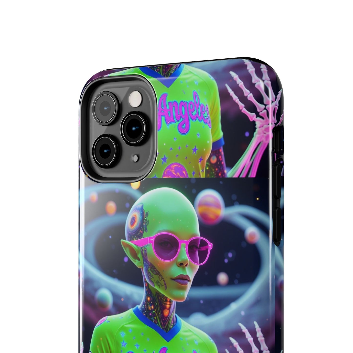 Los Angelez Made x Neon Alien Tough Phone Case