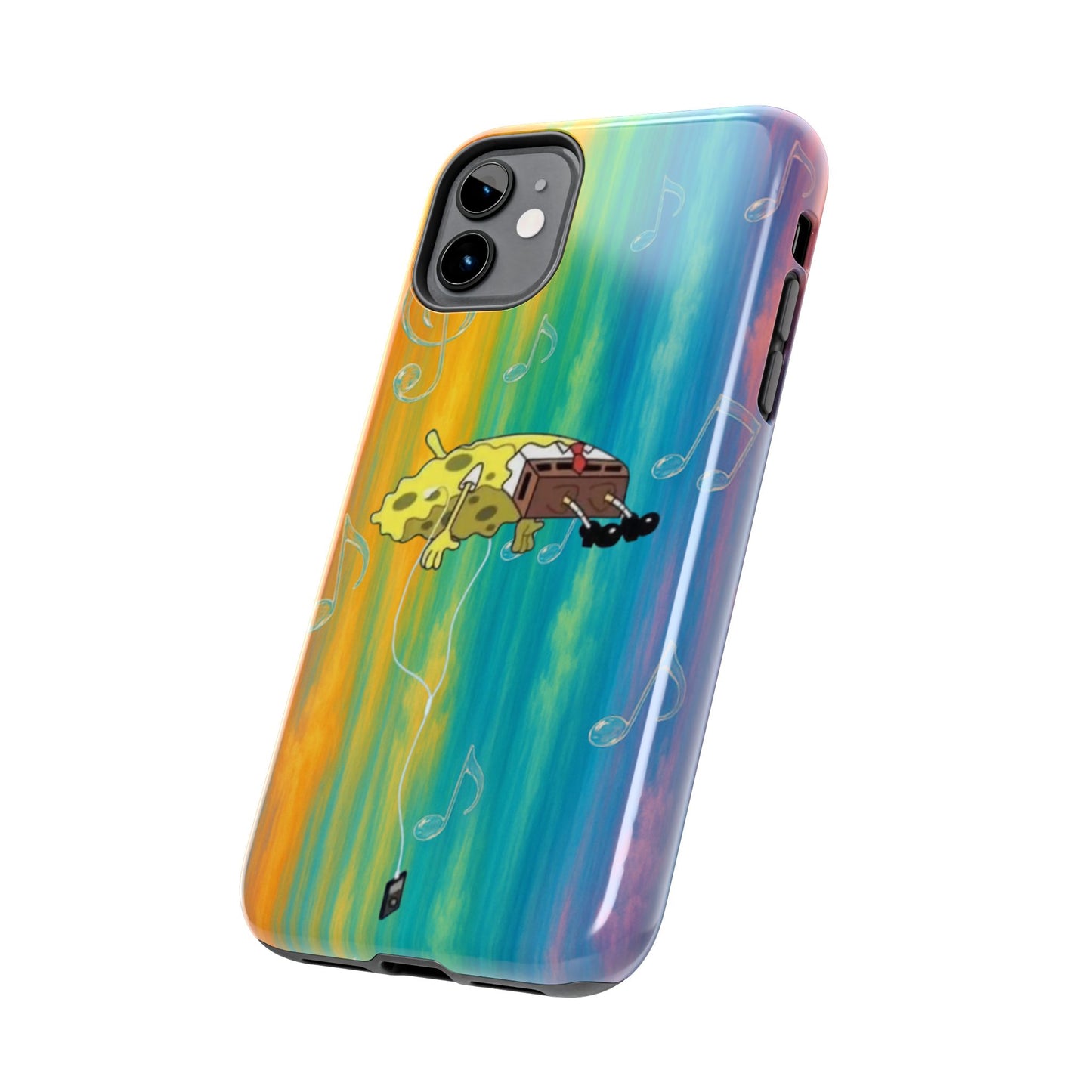 Los Angelez Made x Spongebob Music Is Life Tough Phone Case