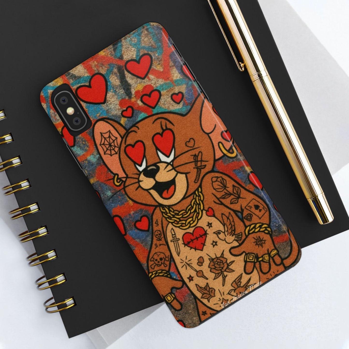 Los Angelez Made x Jerry In Love Tough Phone Case