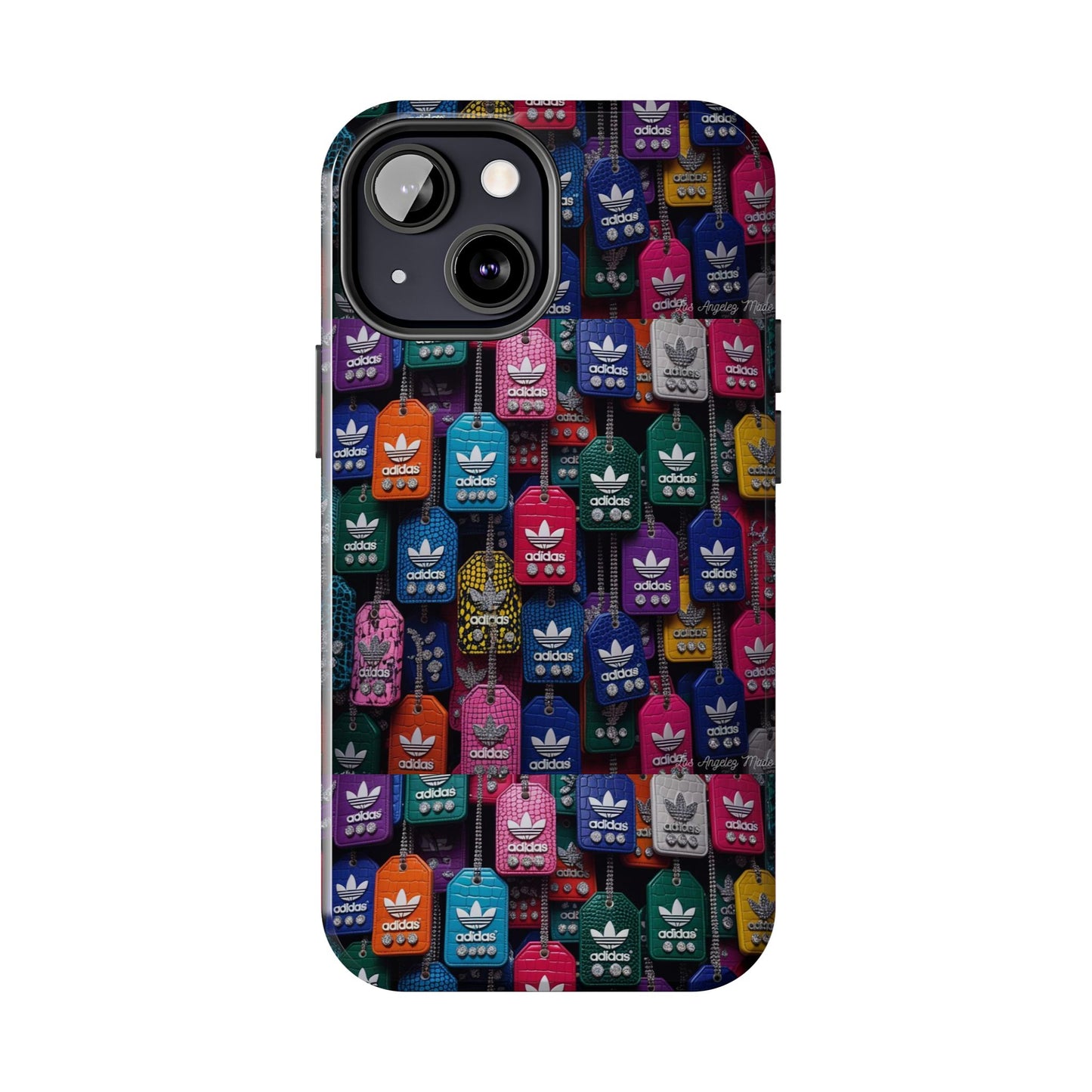 Los Angelez Made x Adidas Leather Tags Tough Phone Case
