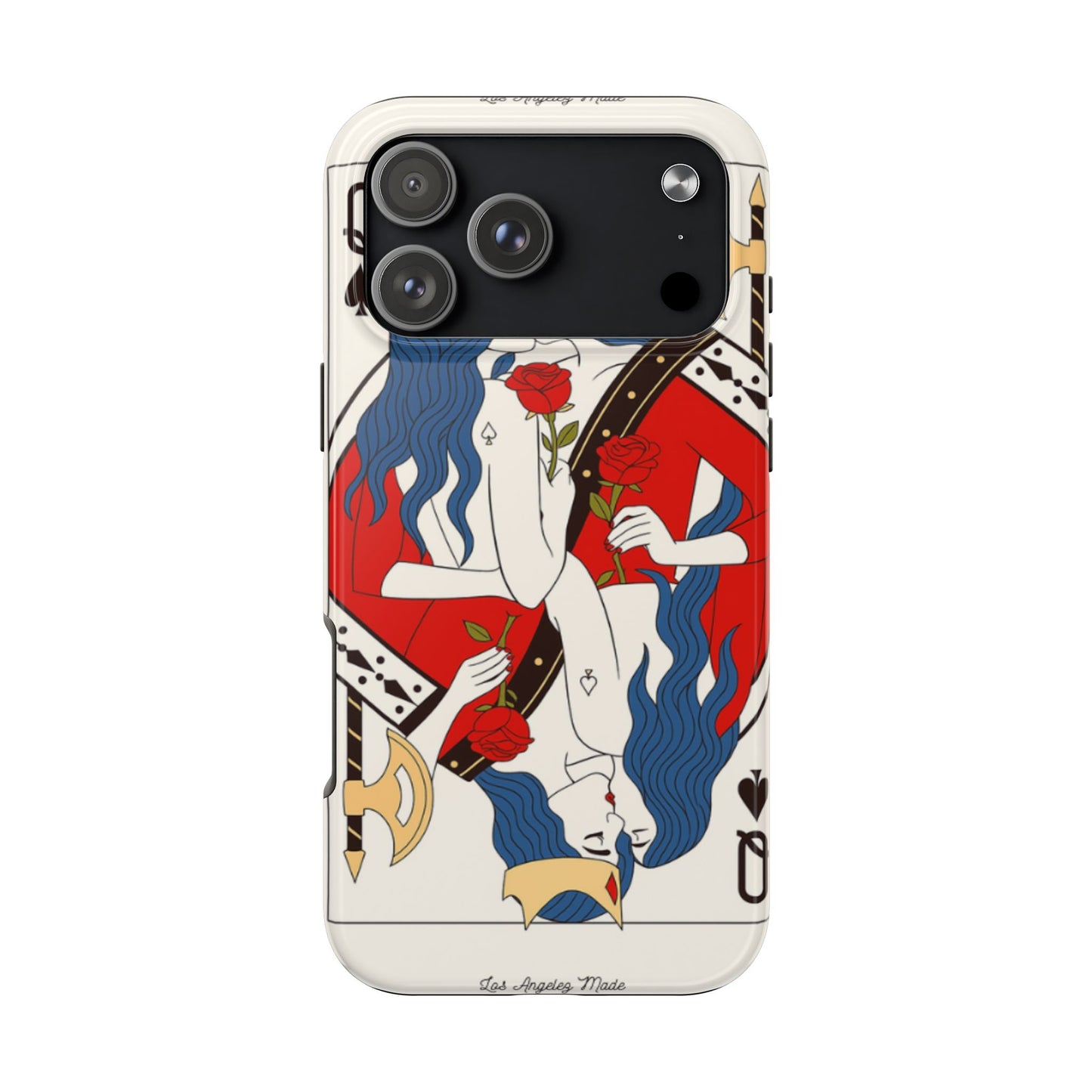 Los Angelez Made x Two Queens Card Tough Phone Case