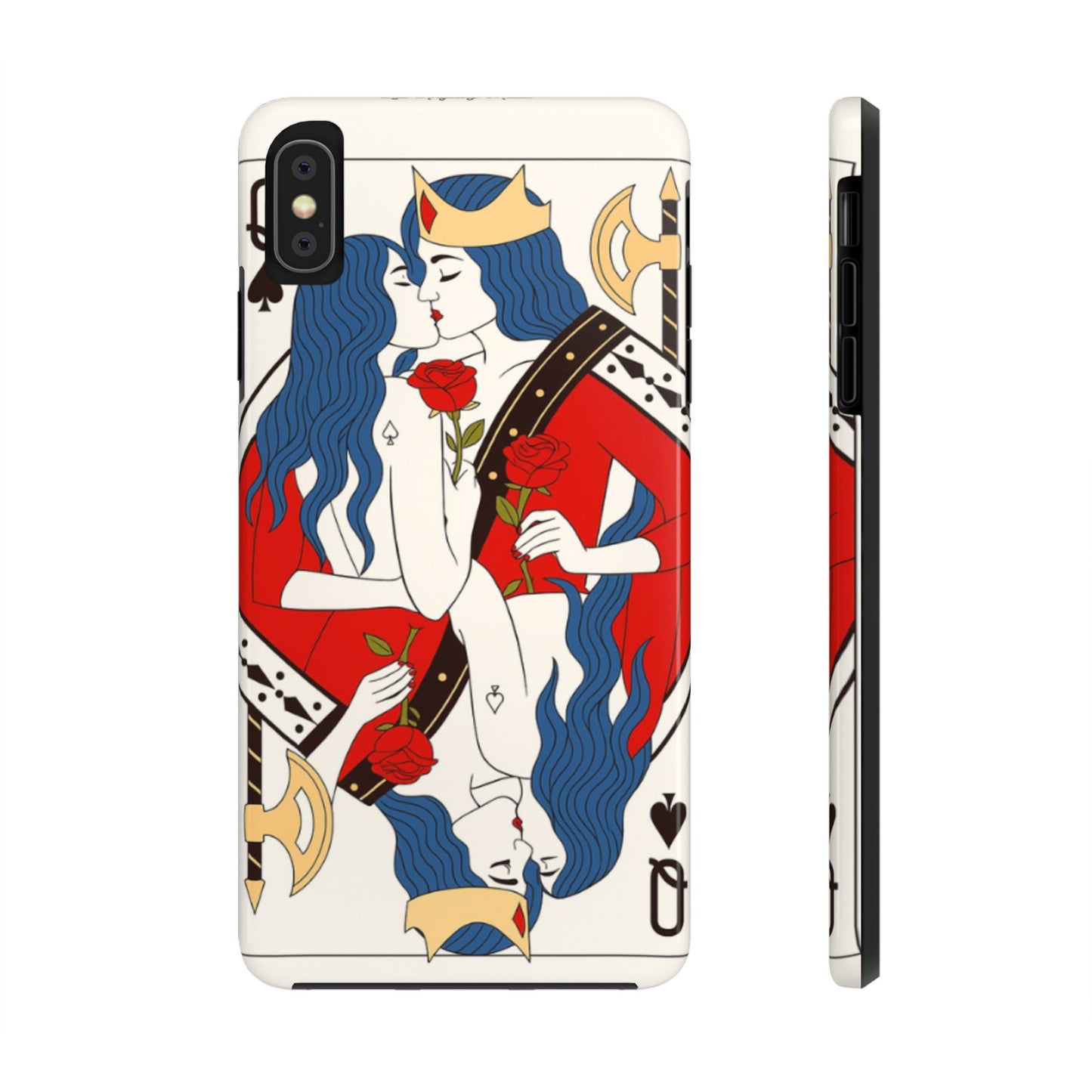 Los Angelez Made x Two Queens Card Tough Phone Case