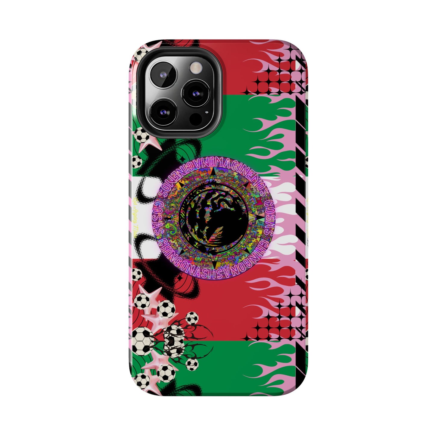 Los Angelez Made x Mexican Flag Tough Phone Case