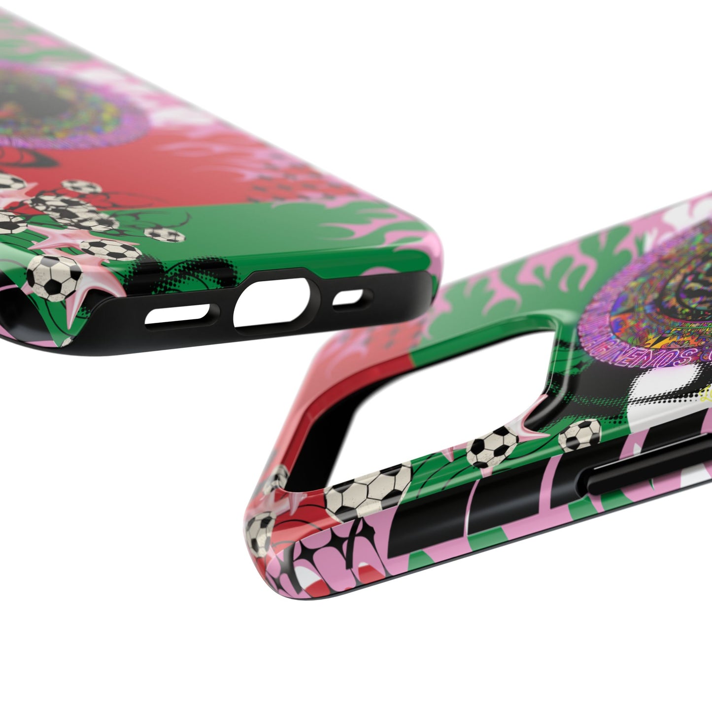 Los Angelez Made x Mexican Flag Tough Phone Case